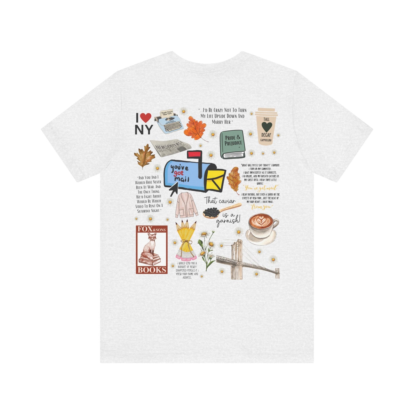 You've Got Mail Movie 2 Sided Shirt