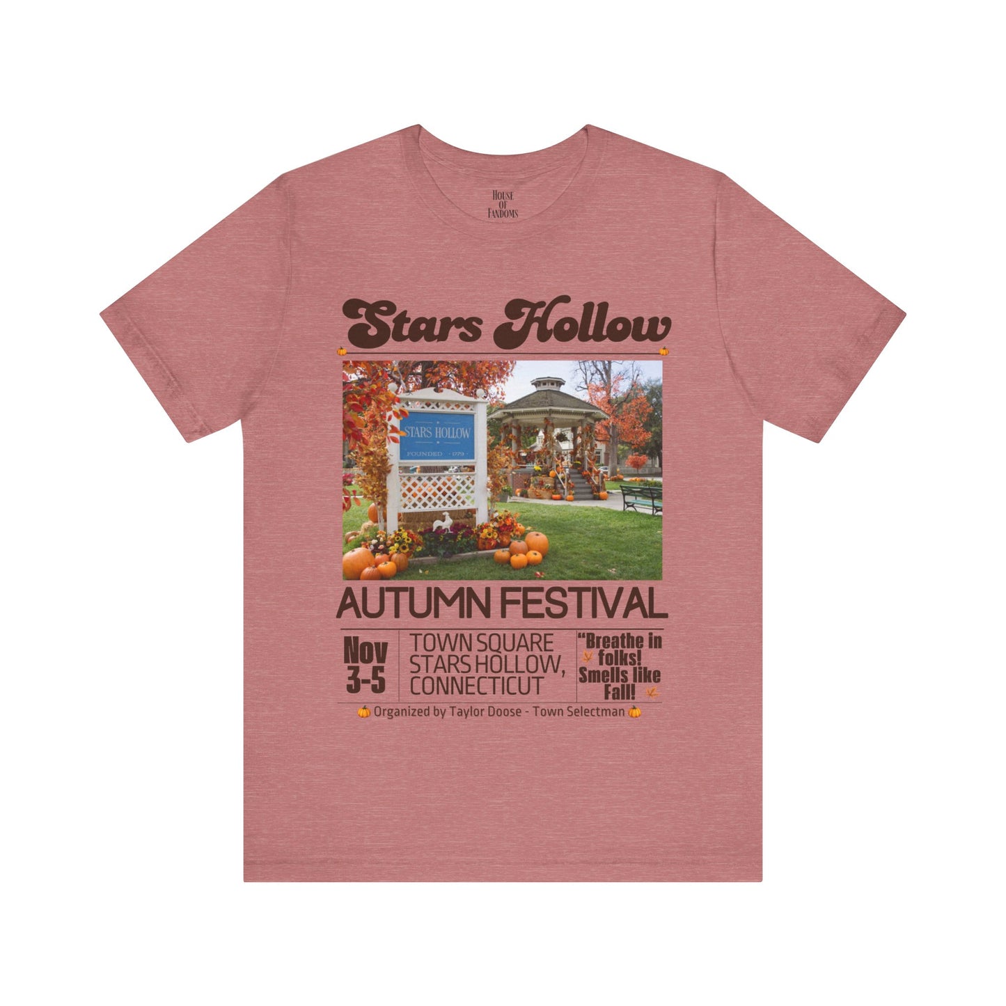 Gilmore Girls TV Show Shirt - Stars Hollow Autumn Festival