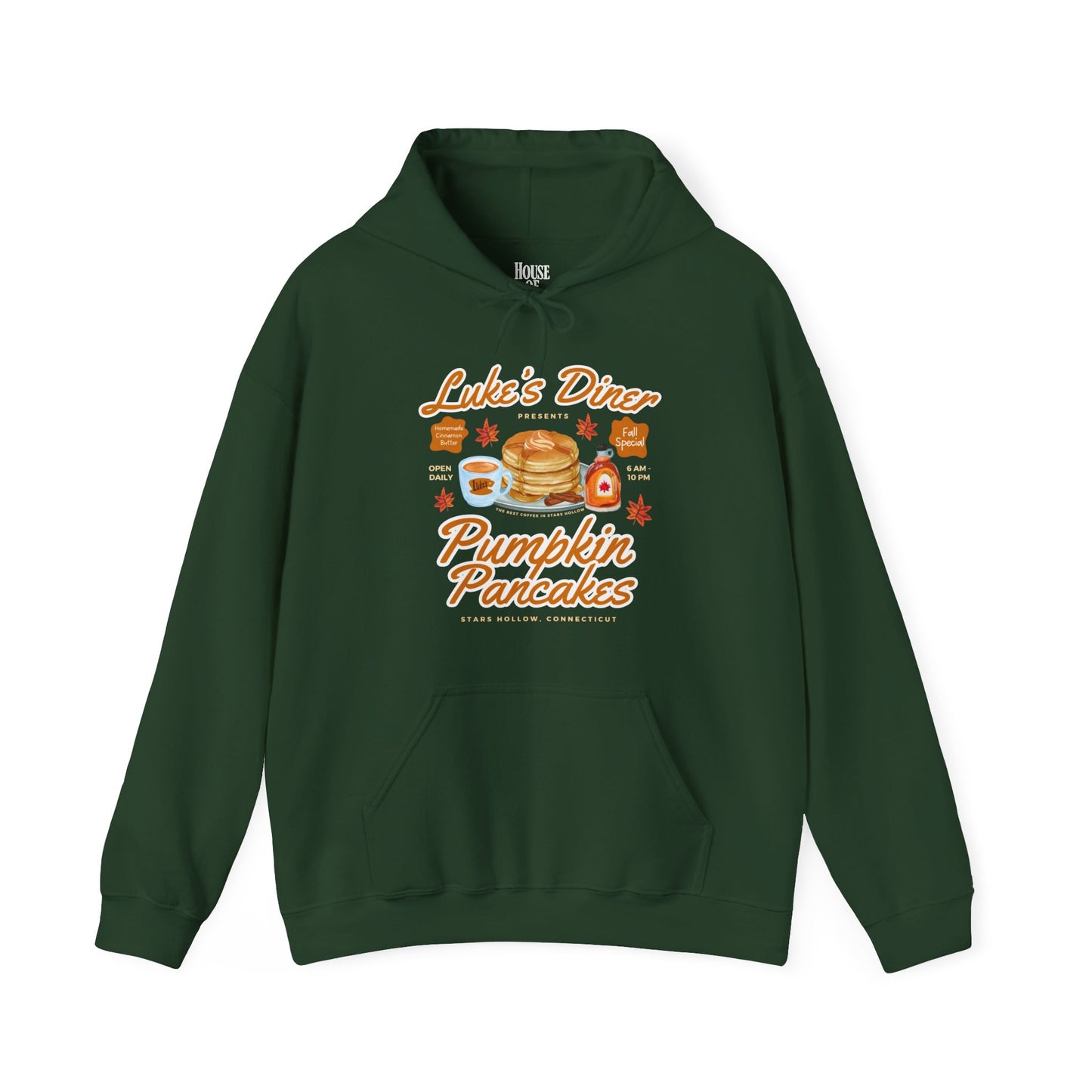 Gilmore Girls TV Show Hoodie - Luke’s Diner Pumpkin Pancakes
