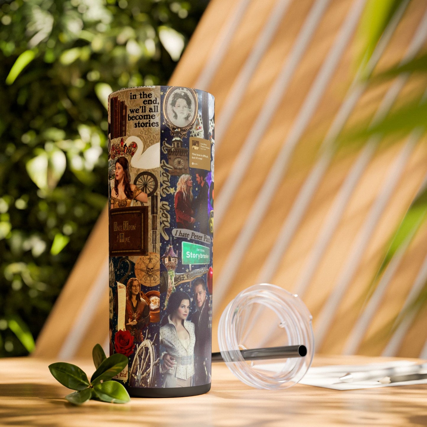 Once Upon a Time TV Show Skinny Tumbler