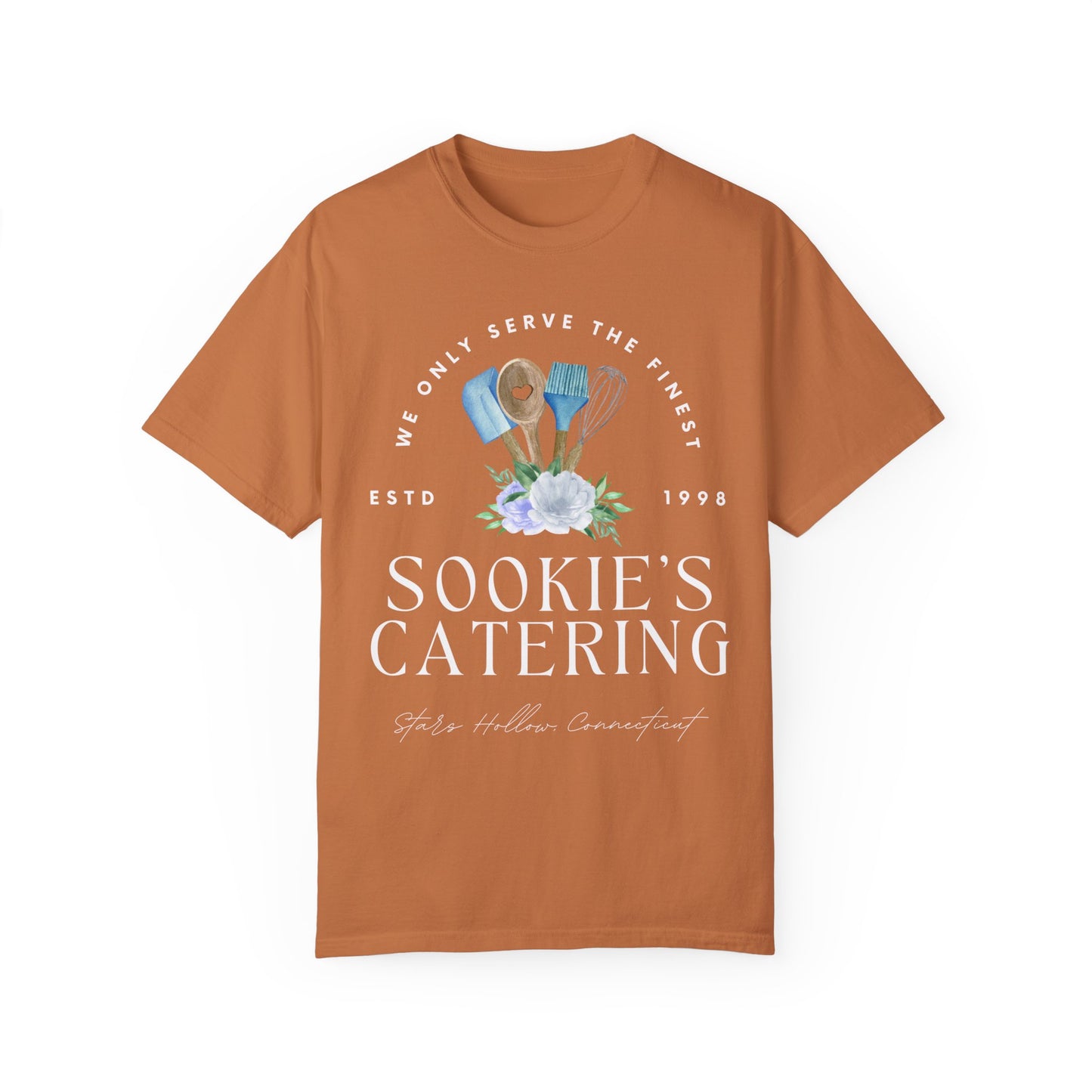 Comfort Colors® Gilmore Girls Shirt - Sookie St James Catering Stars Hollow CT