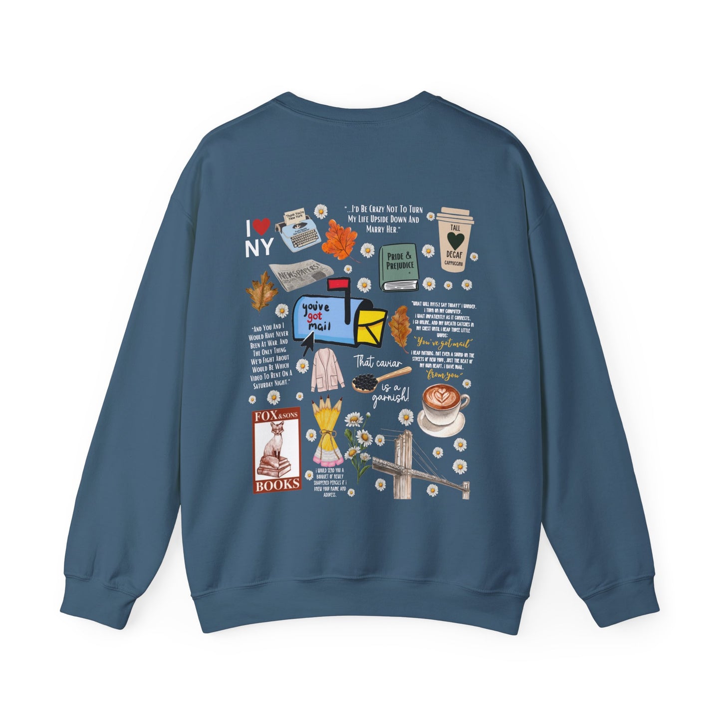 You've Got Mail Movie 2 Sided Sweatshirt