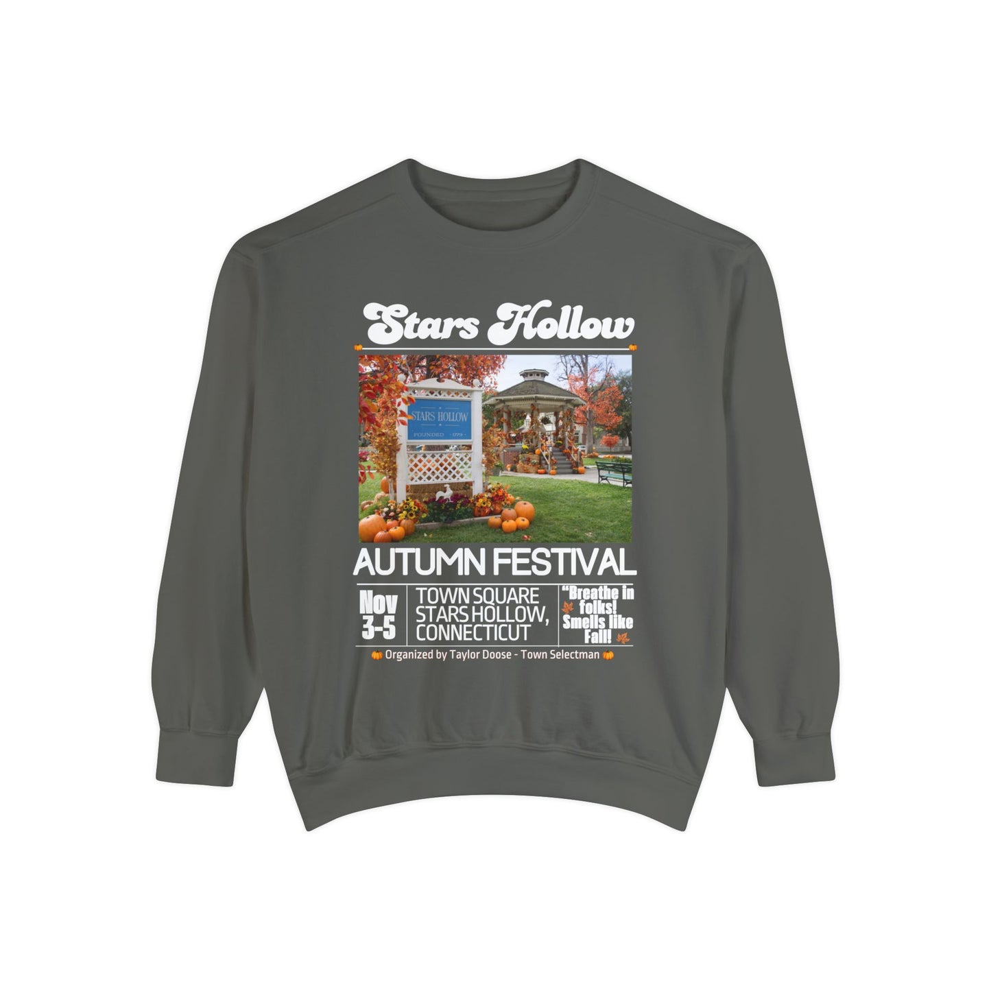Comfort Colors® Gilmore Girls TV Show Sweatshirt - Stars Hollow Autumn Festival