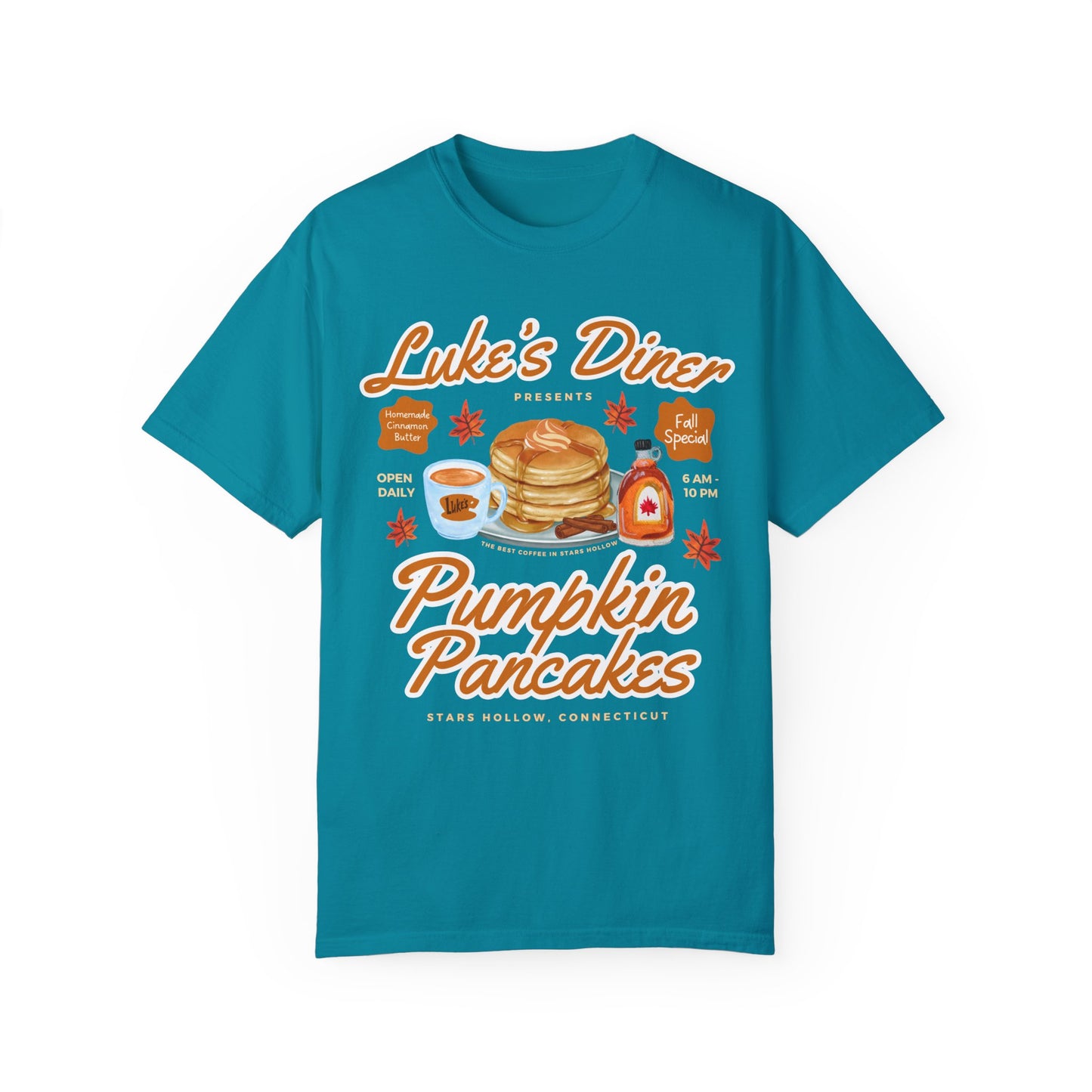 Comfort Colors® Gilmore Girls TV Show Shirt - Luke’s Diner Pumpkin Pancakes