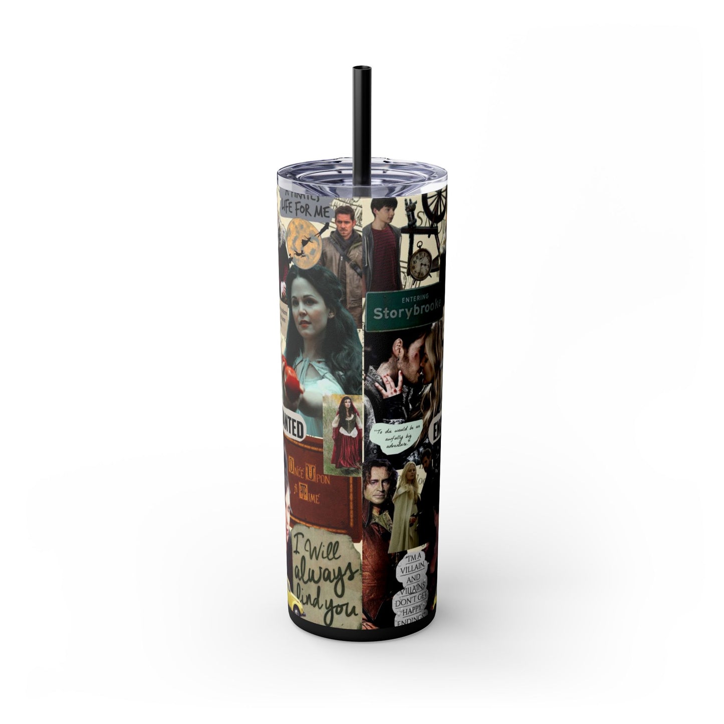 Once Upon a Time TV Show Skinny Tumbler