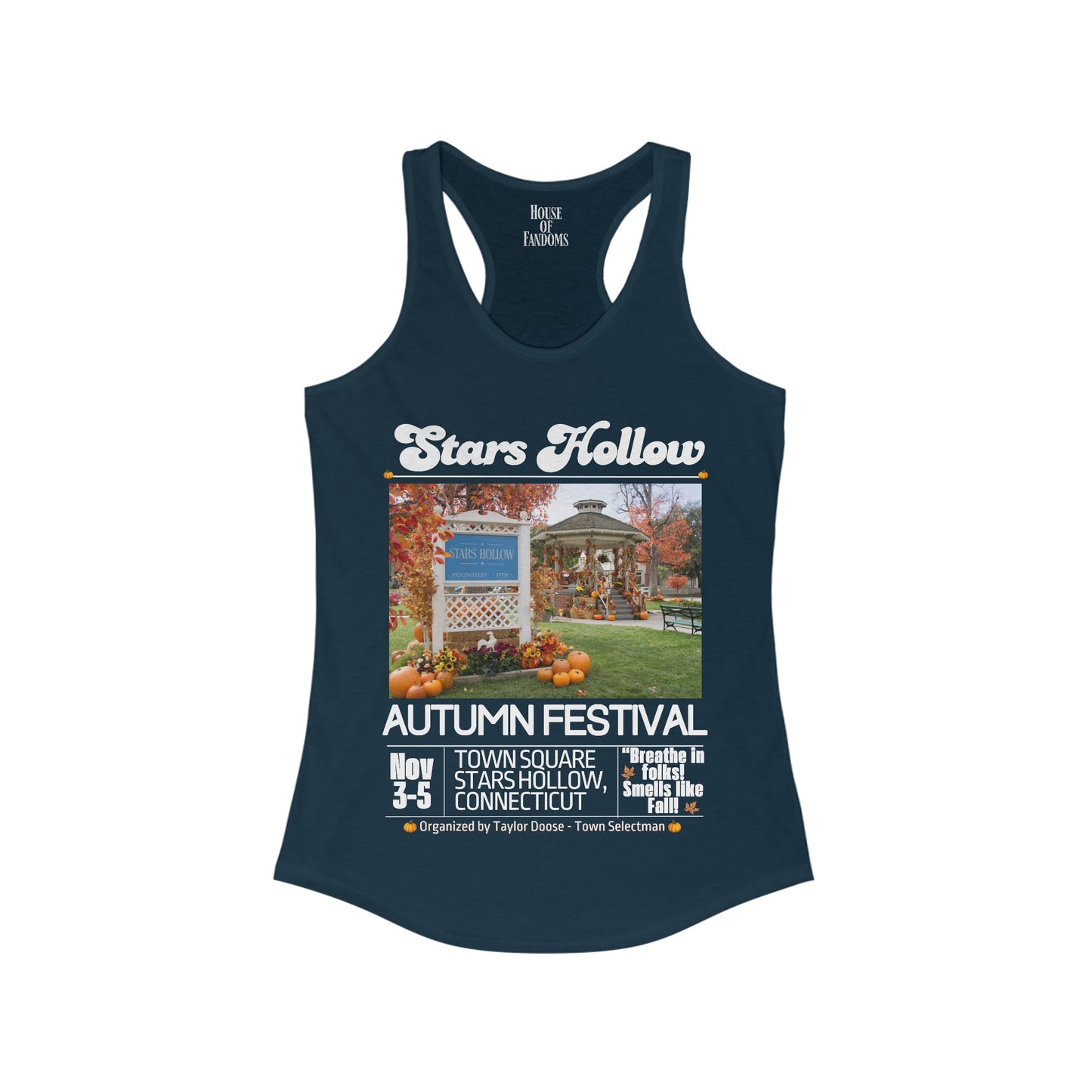 Gilmore Girls TV Show Shirt Tank - Stars Hollow Autumn Festival