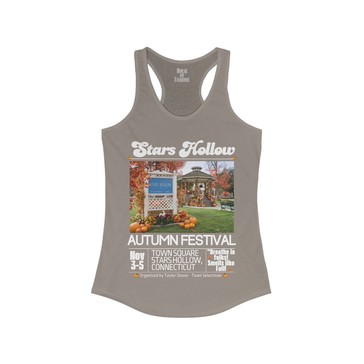 Gilmore Girls TV Show Shirt Tank - Stars Hollow Autumn Festival