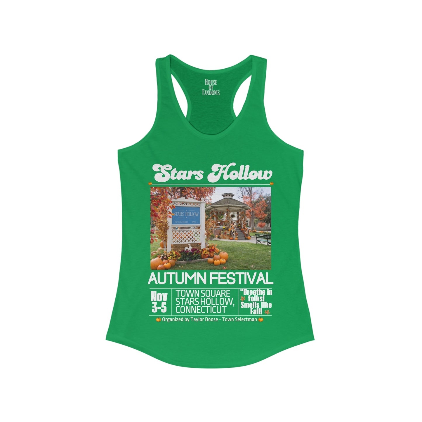 Gilmore Girls TV Show Shirt Tank - Stars Hollow Autumn Festival