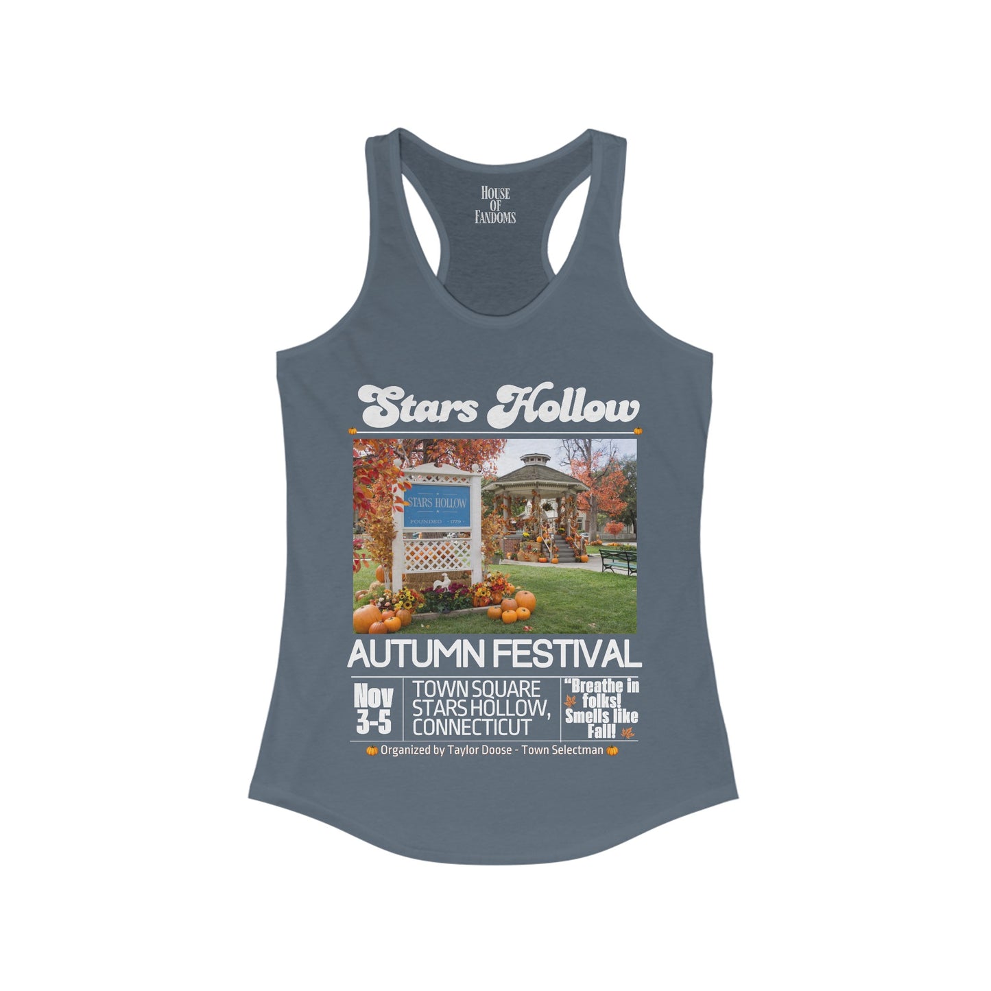 Gilmore Girls TV Show Shirt Tank - Stars Hollow Autumn Festival