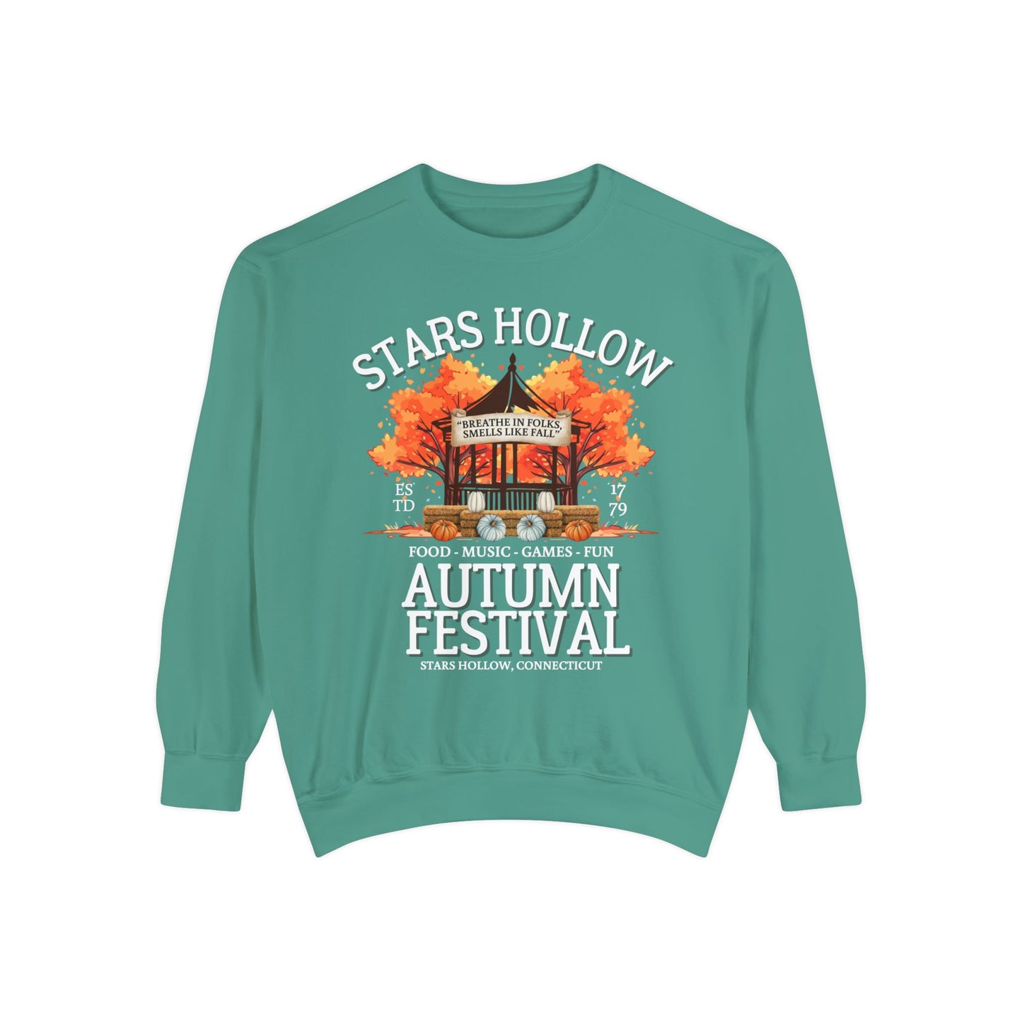 Comfort Colors® Gilmore Girls TV Show Sweatshirt - Stars Hollow Autumn Festival