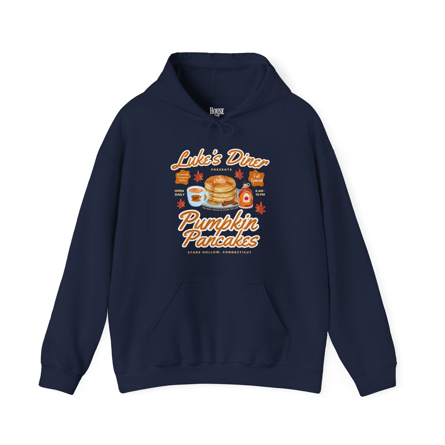 Gilmore Girls TV Show Hoodie - Luke’s Diner Pumpkin Pancakes