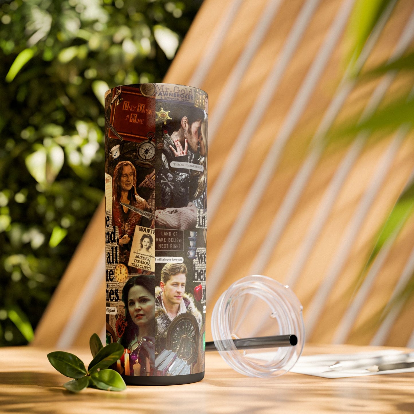 Once Upon a Time TV Show Skinny Tumbler