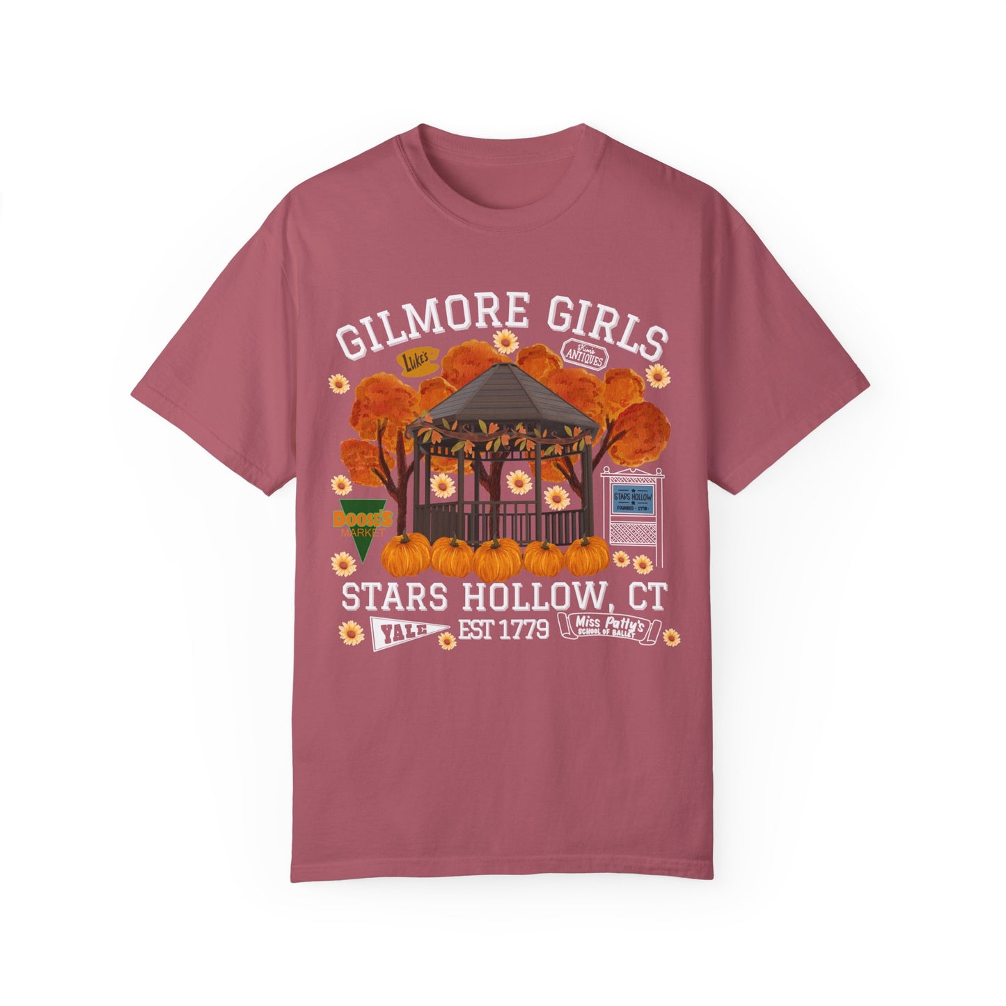Comfort Colors® Gilmore Girls Shirt - Stars Hollow CT