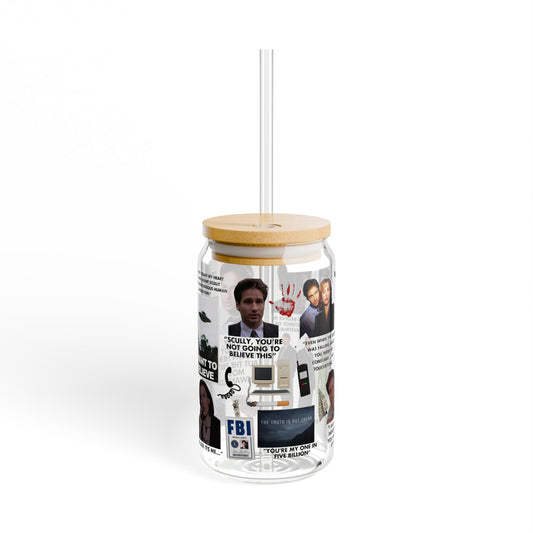 Files Sipper Glass, 16oz