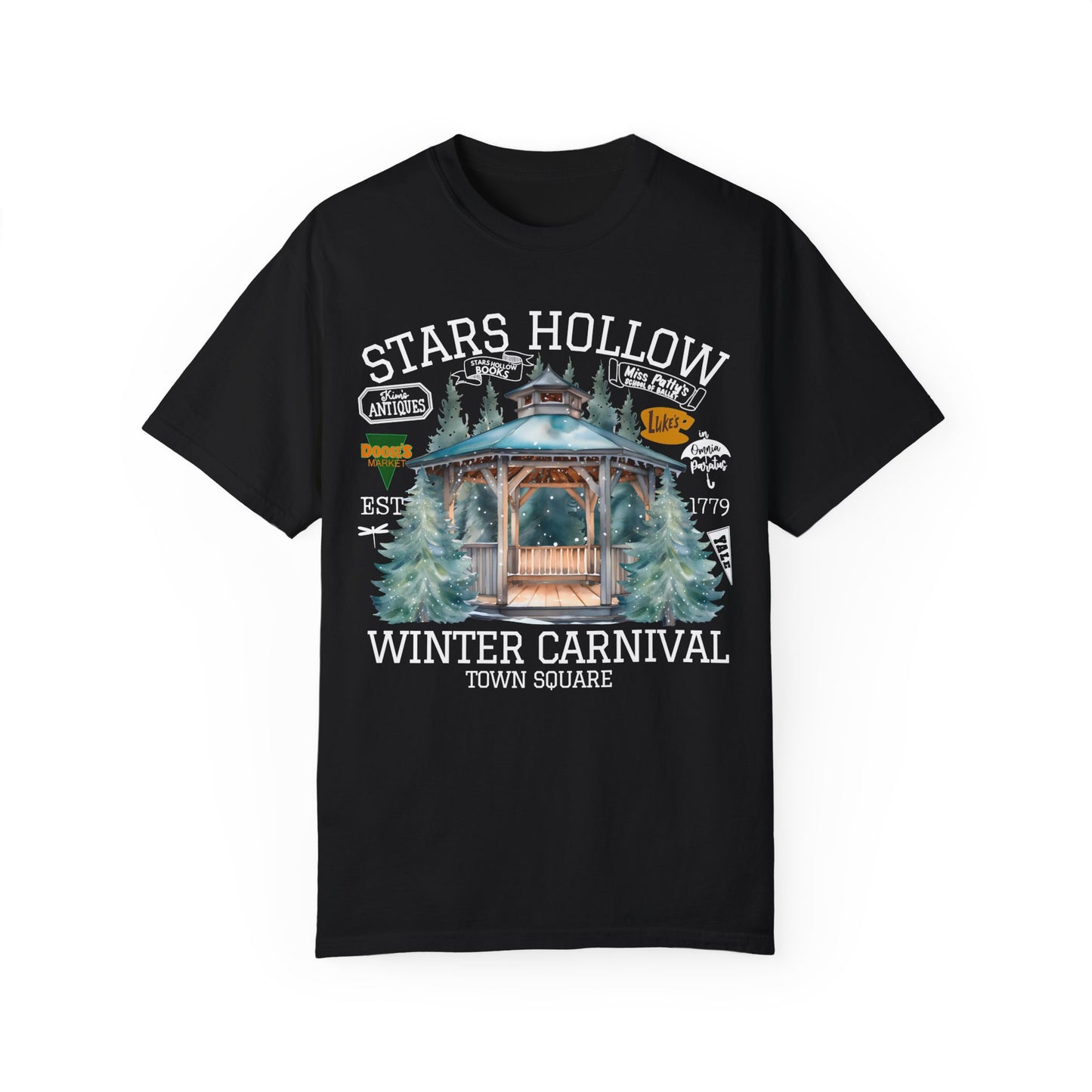 Comfort Colors® Gilmore Girls Shirt - Stars Hollow Winter Carnival