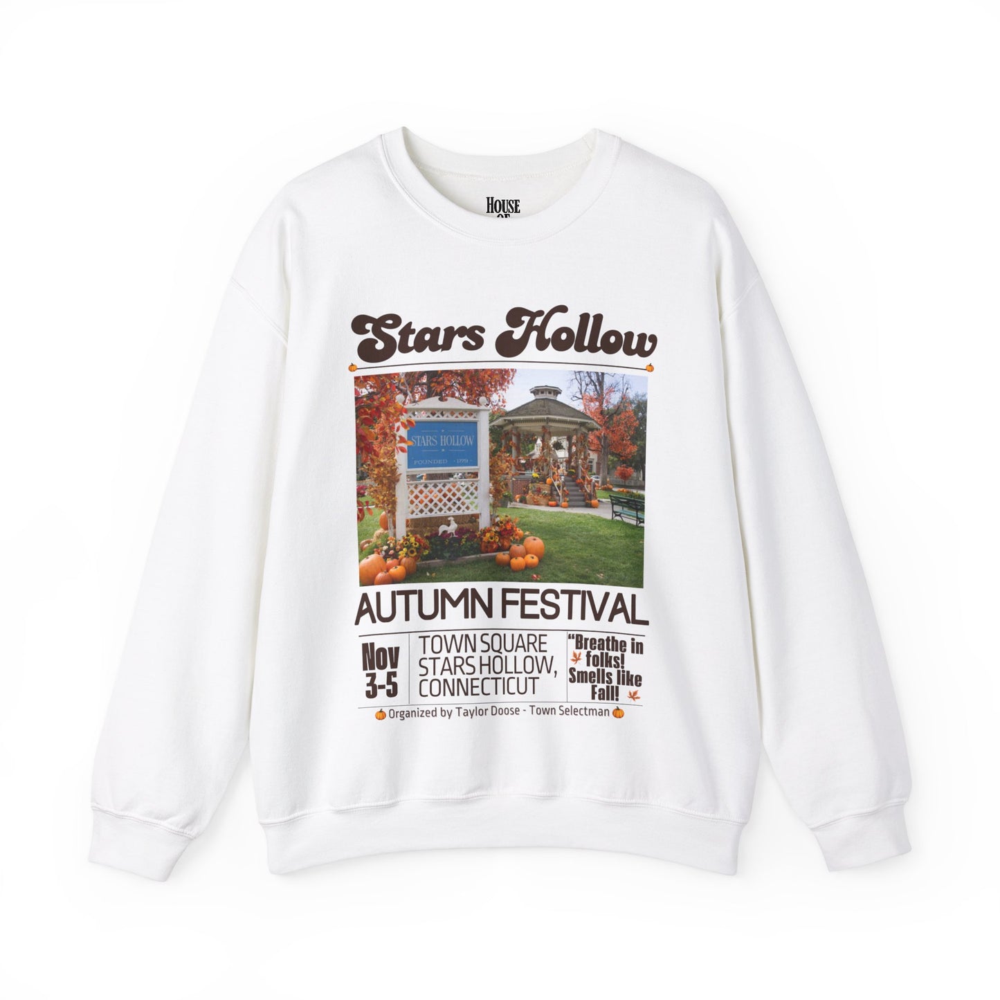 Gilmore Girls TV Show Sweatshirt - Stars Hollow Autumn Festival