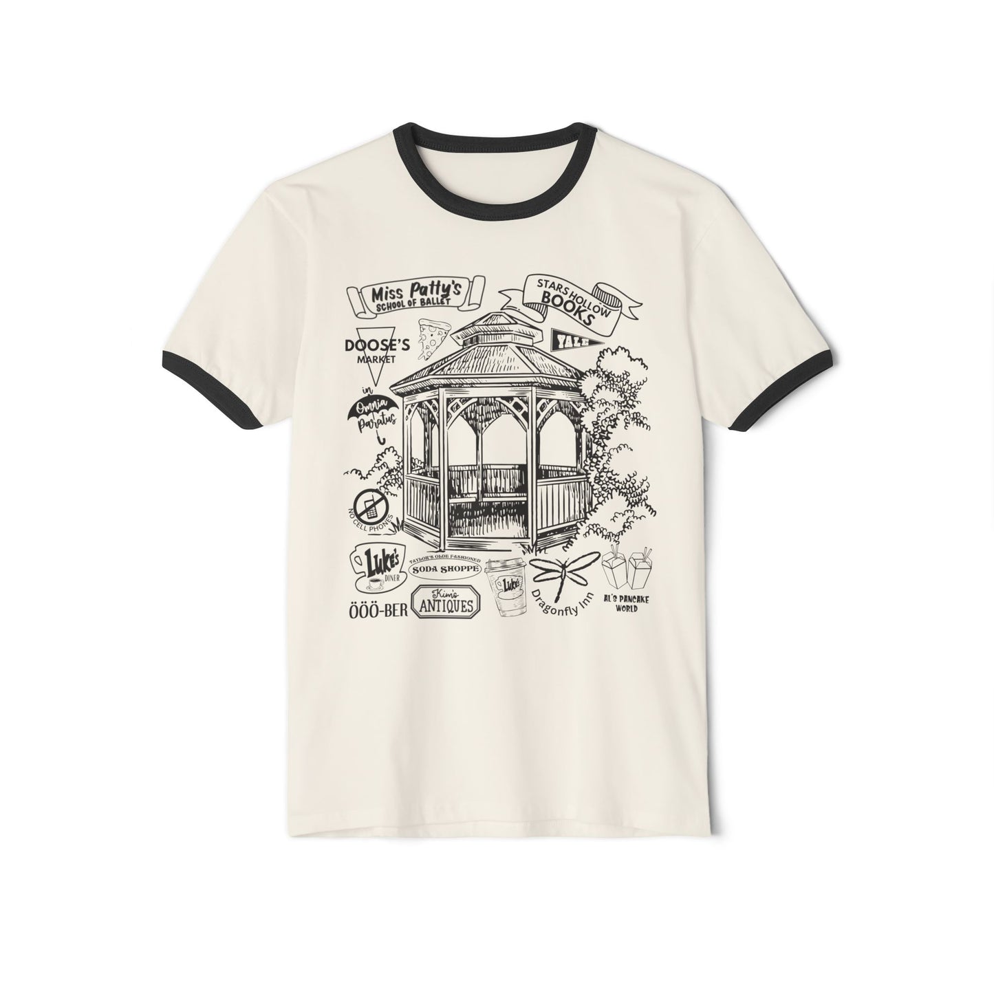 Gilmore Girls Shirt - Gazebo at Stars Hollow