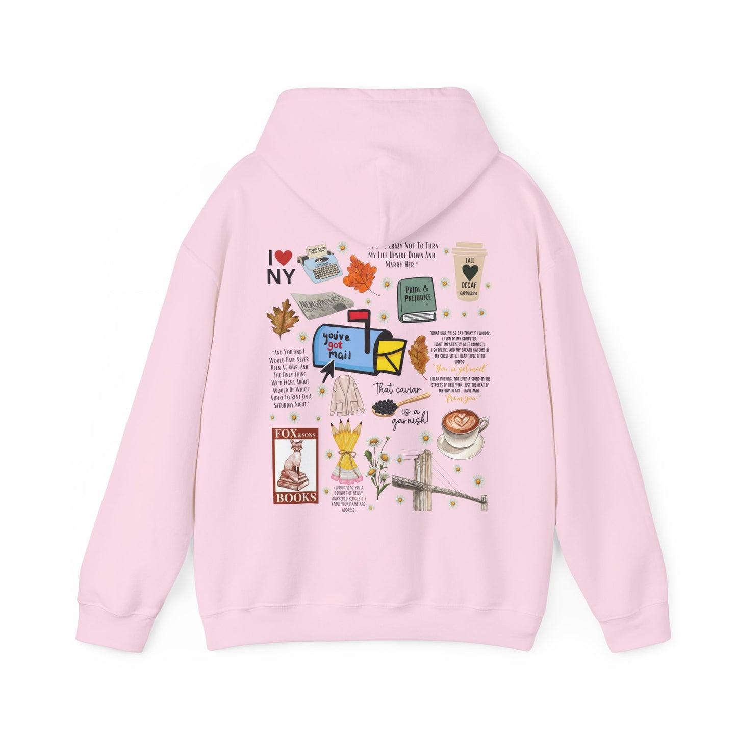 Youve Got Mail Front and Back Hoodie