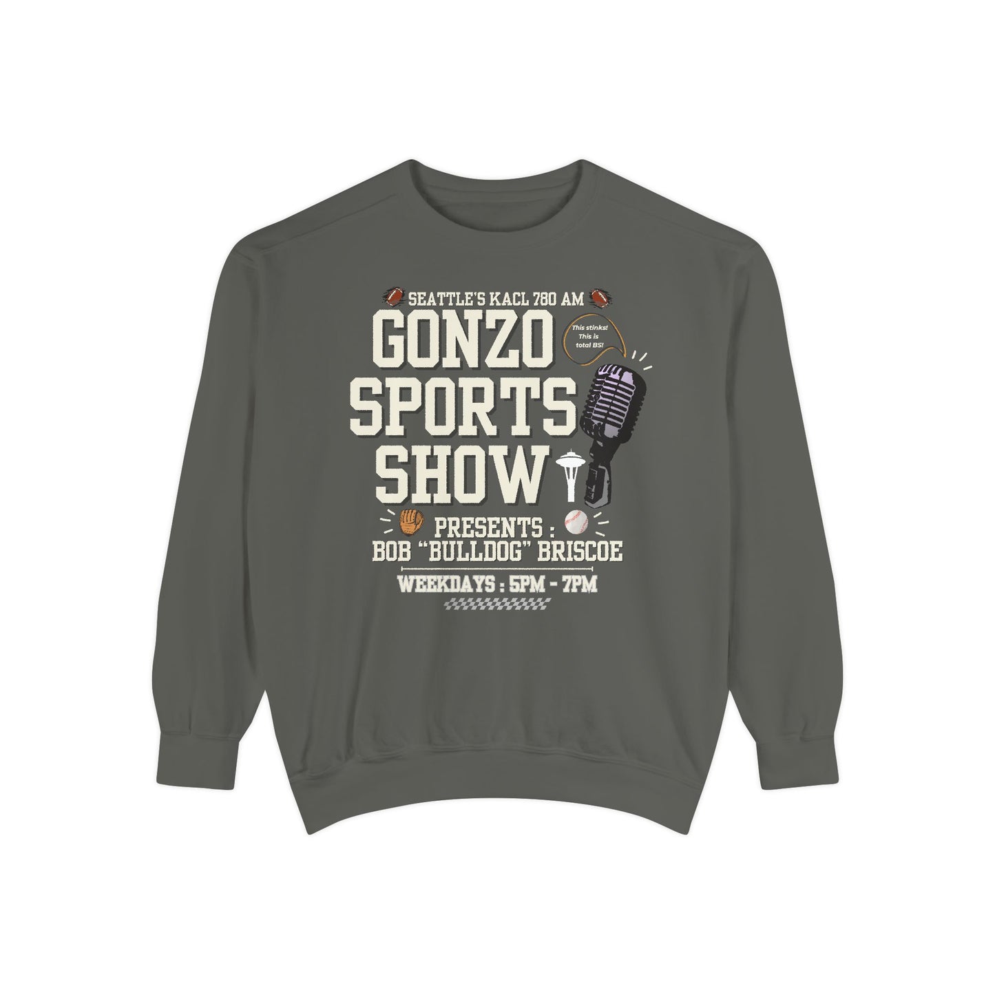 Bulldog KACL Frasier Comfort Colors® Sweatshirt