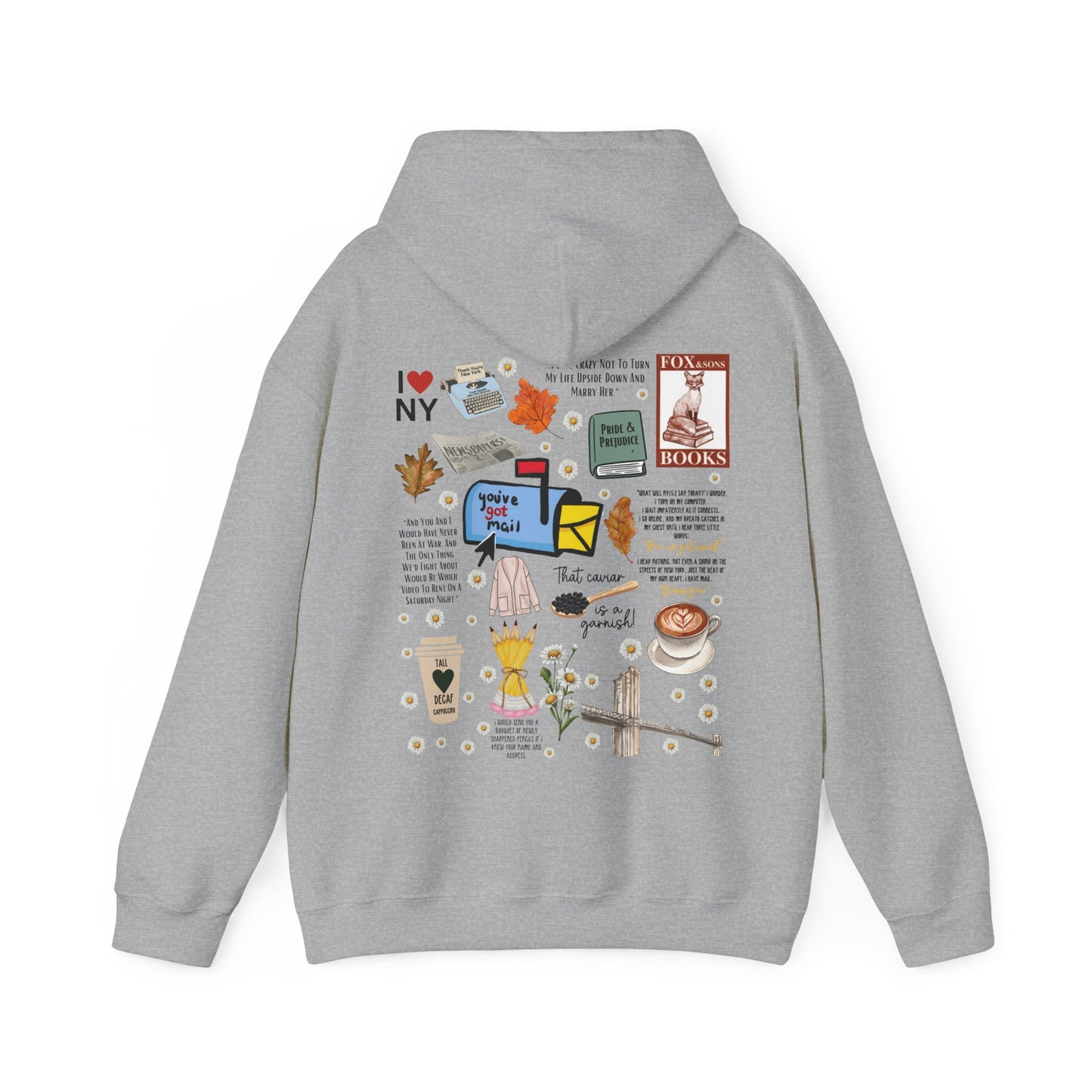 You've Got Mail Front and Back Hoodie