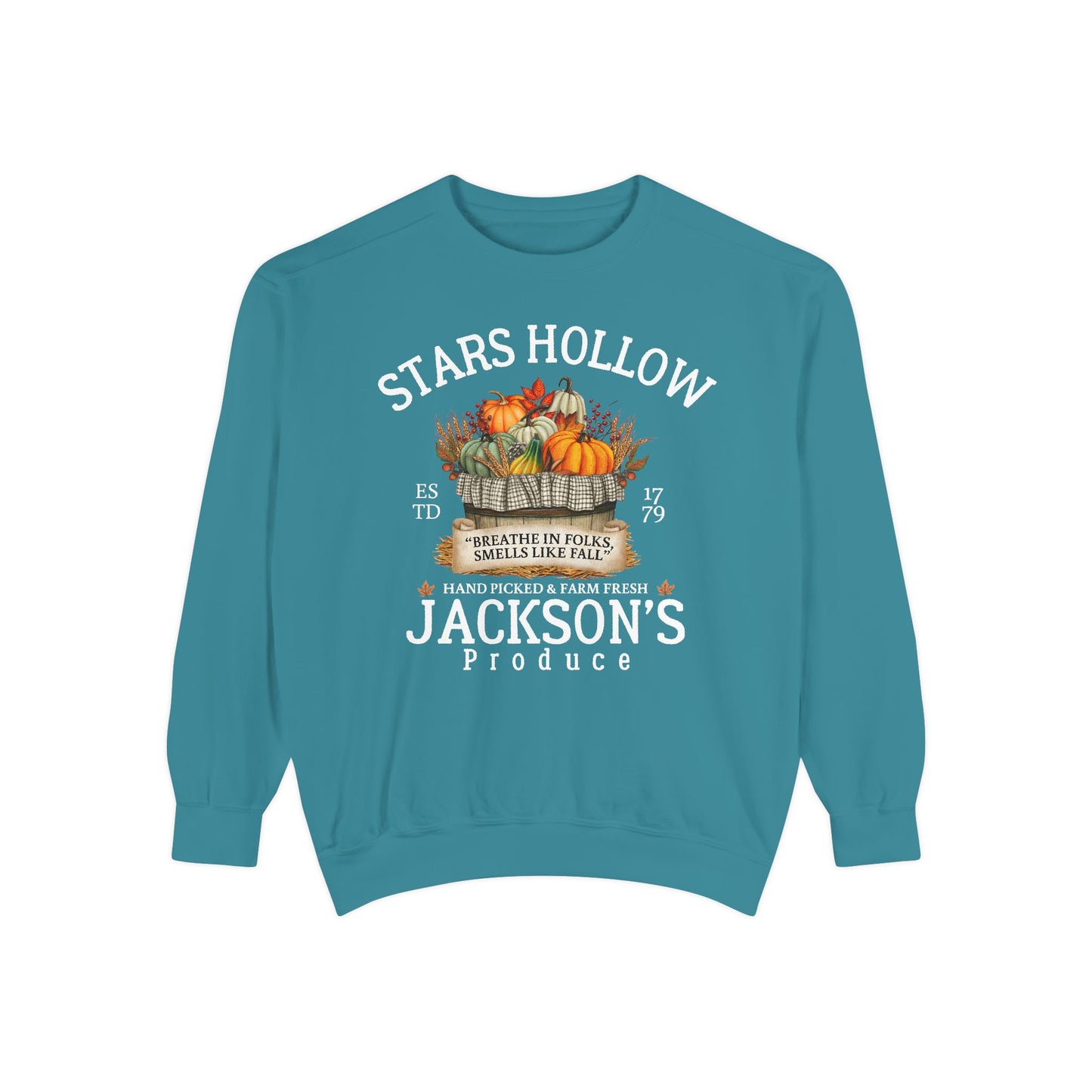 Comfort Colors® Gilmore Girls TV Show Sweatshirt - Stars Hollow Jackson’s Produce