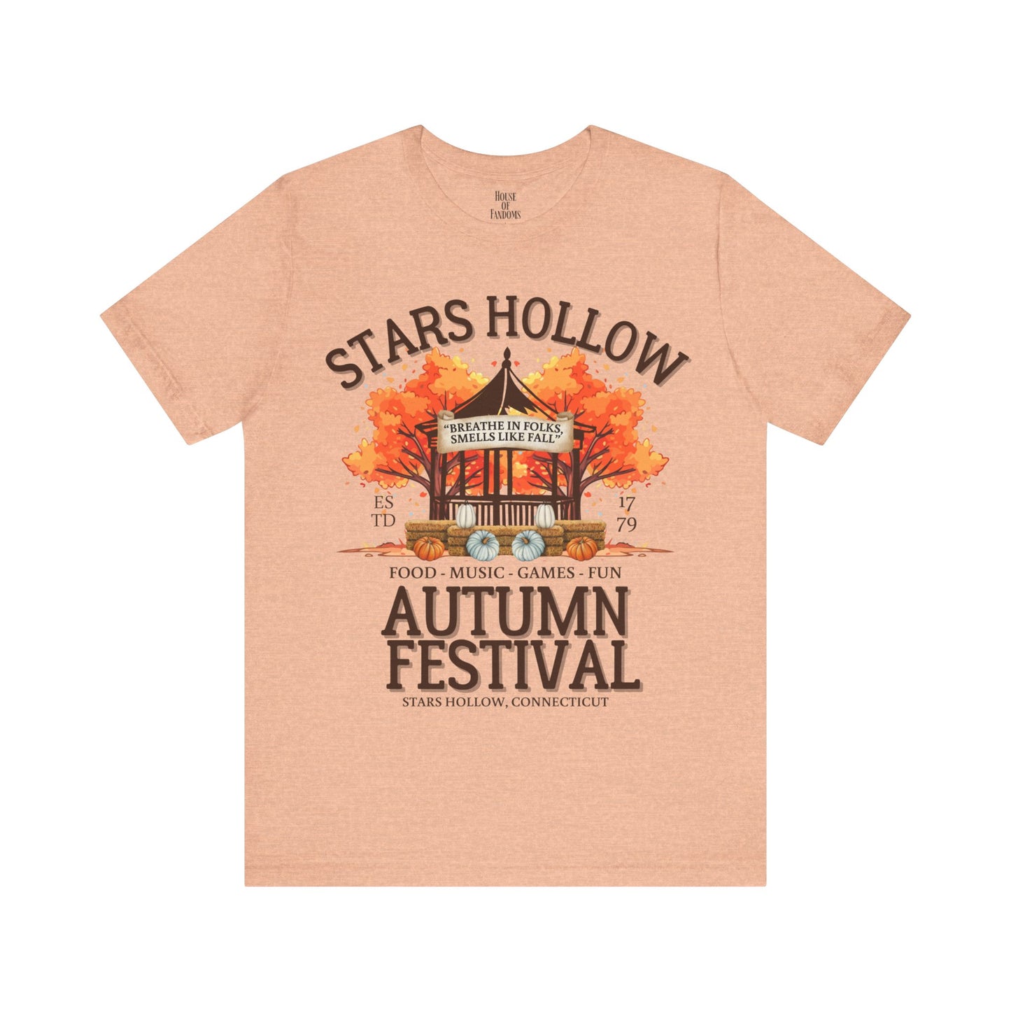 Gilmore Girls TV Show Shirt - Stars Hollow Autumn Festival