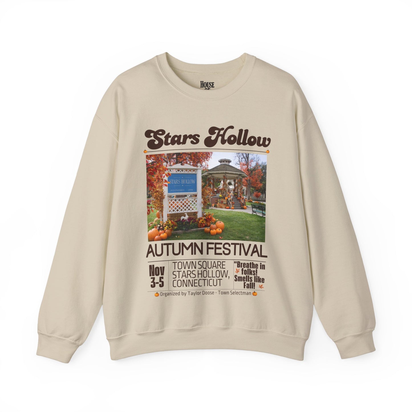 Gilmore Girls TV Show Sweatshirt - Stars Hollow Autumn Festival