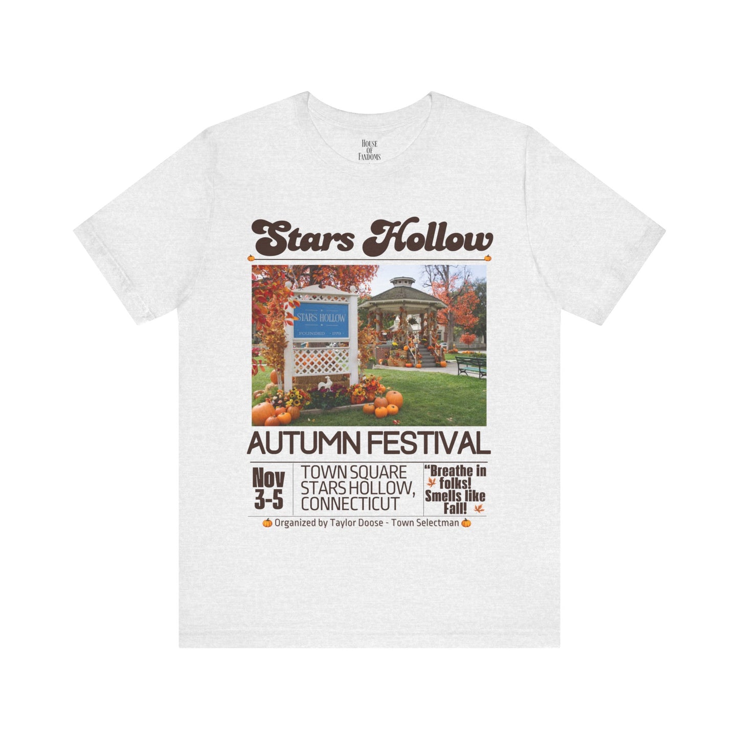 Gilmore Girls TV Show Shirt - Stars Hollow Autumn Festival