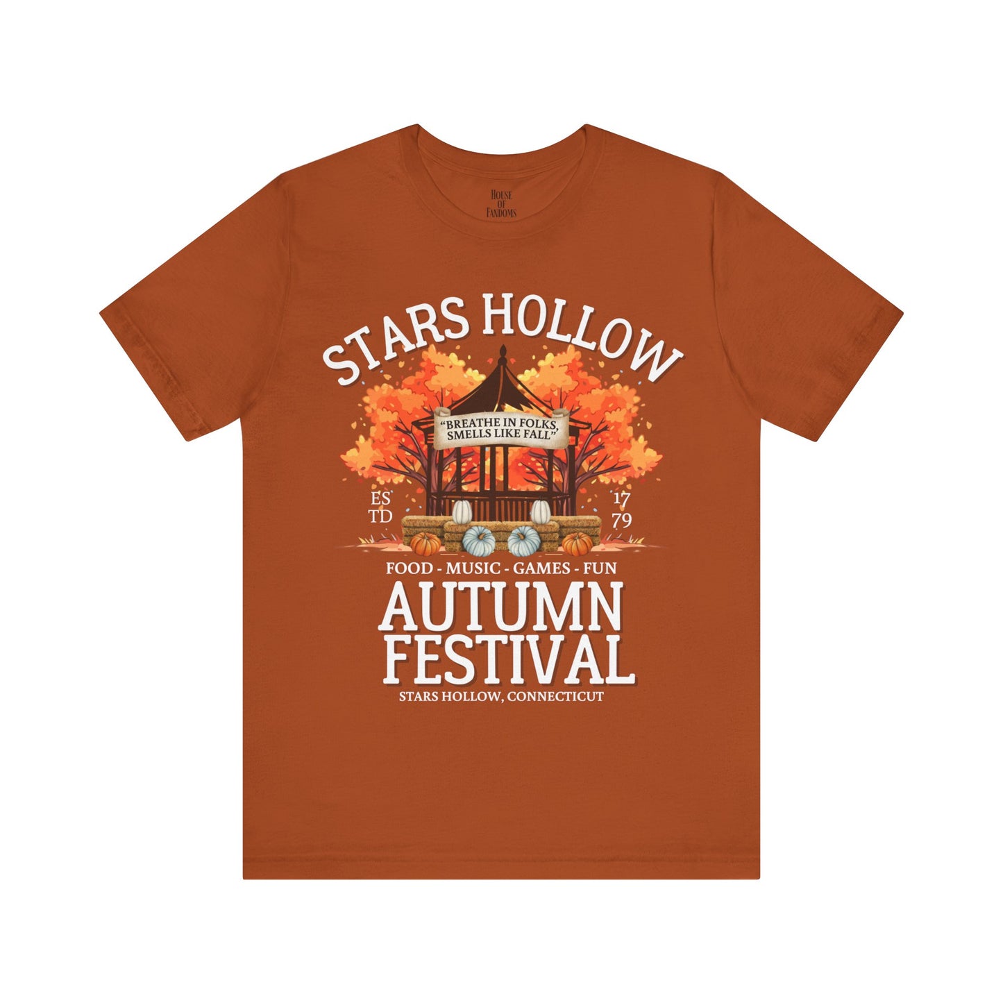 Gilmore Girls TV Show Shirt - Stars Hollow Autumn Festival