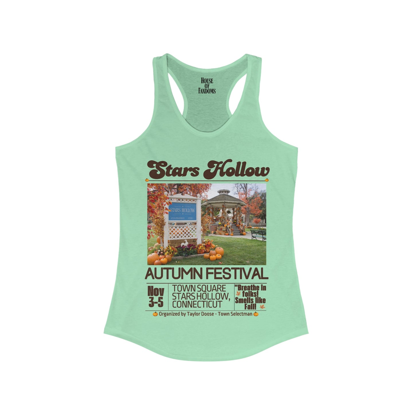 Gilmore Girls TV Show Shirt Tank - Stars Hollow Autumn Festival