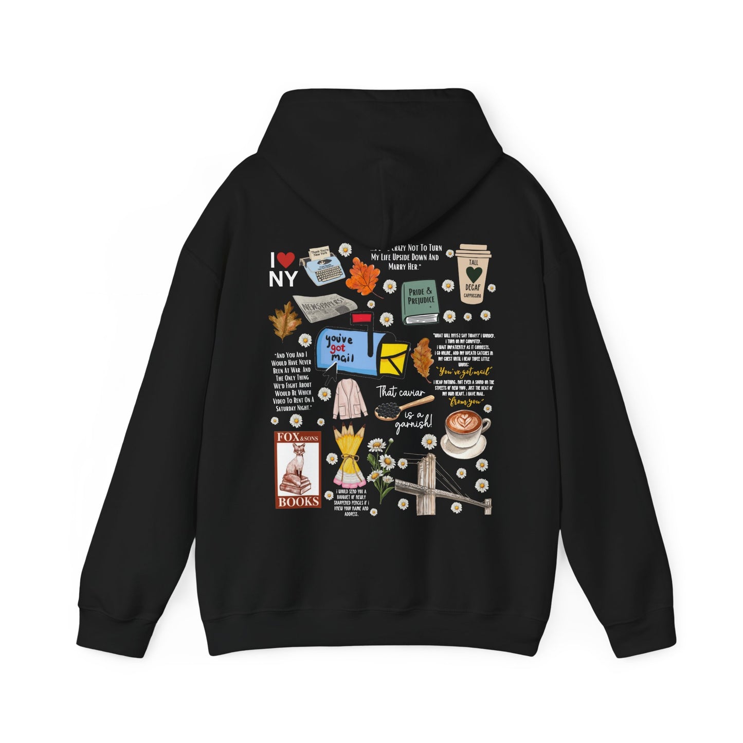 Youve Got Mail Front and Back Hoodie