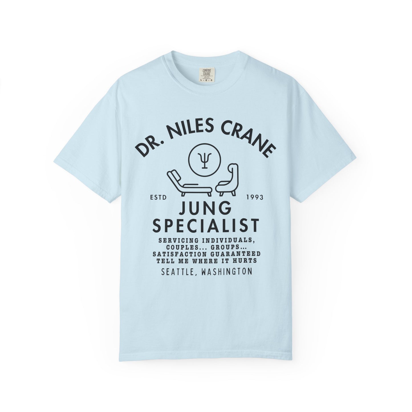 Comfort Colors® Niles Crane Jung Frasier TV Show Shirt
