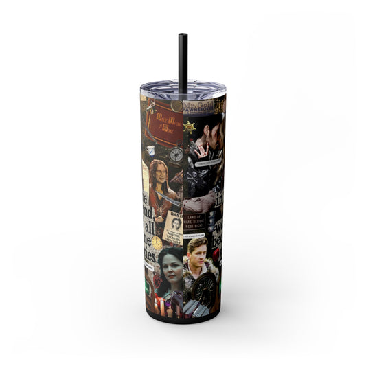 Once Upon a Time TV Show Skinny Tumbler