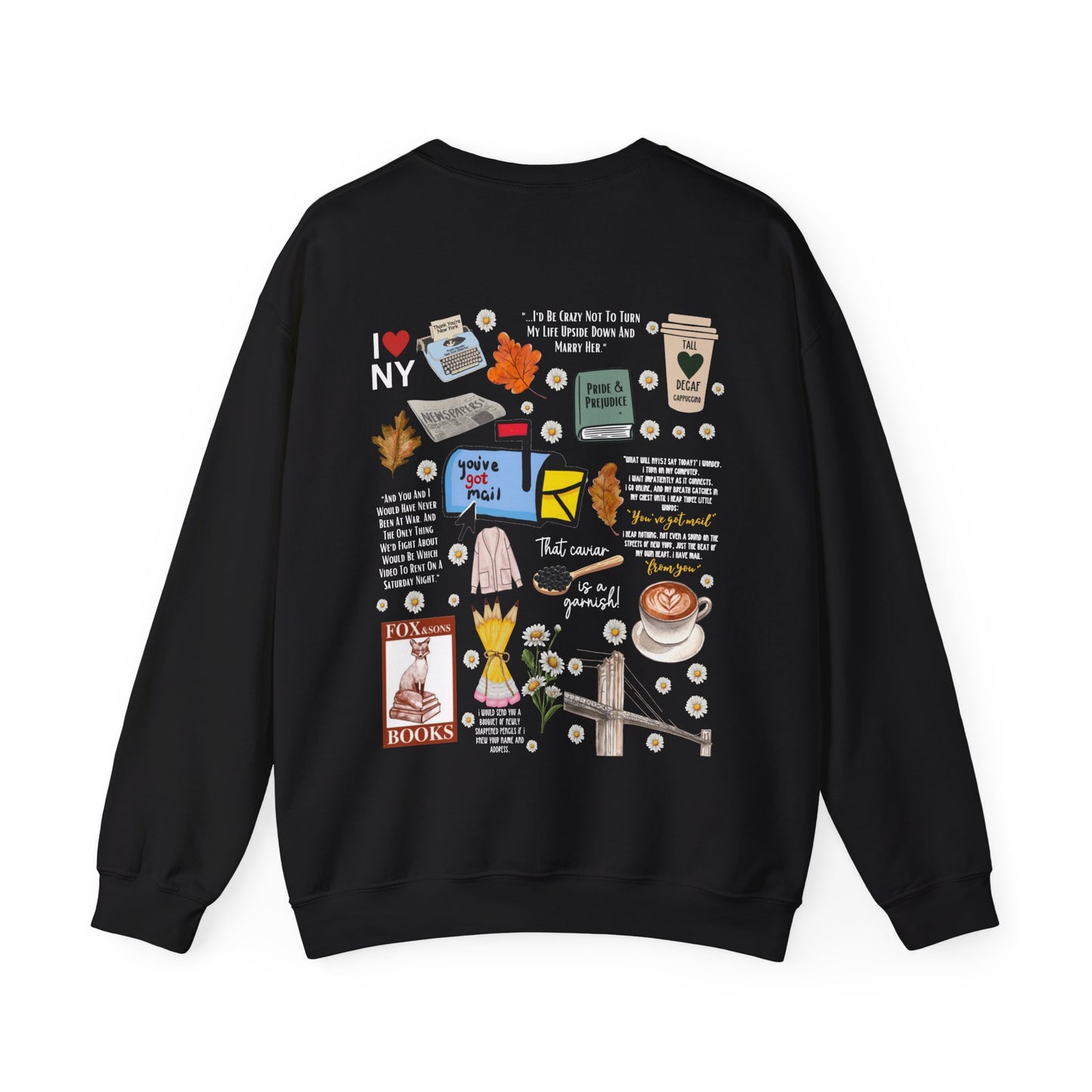 You've Got Mail Movie 2 Sided Sweatshirt