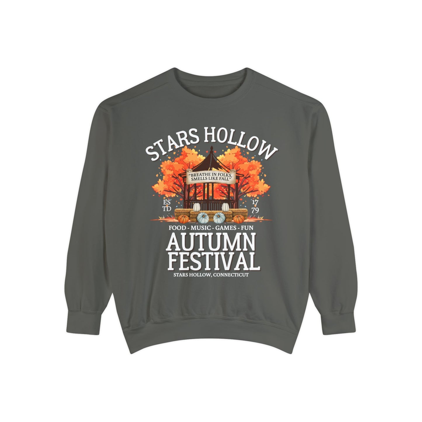 Comfort Colors® Gilmore Girls TV Show Sweatshirt - Stars Hollow Autumn Festival