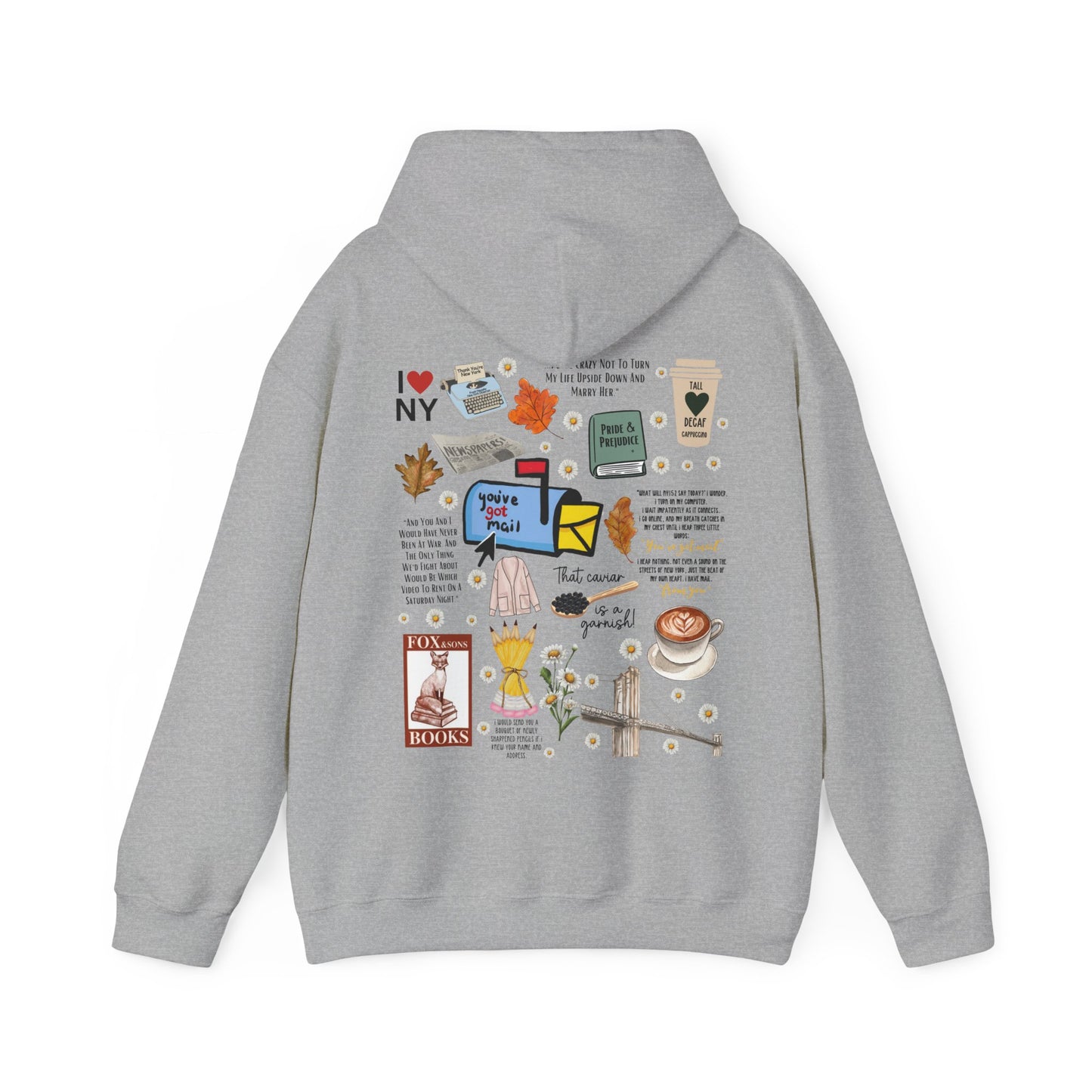 Youve Got Mail Front and Back Hoodie