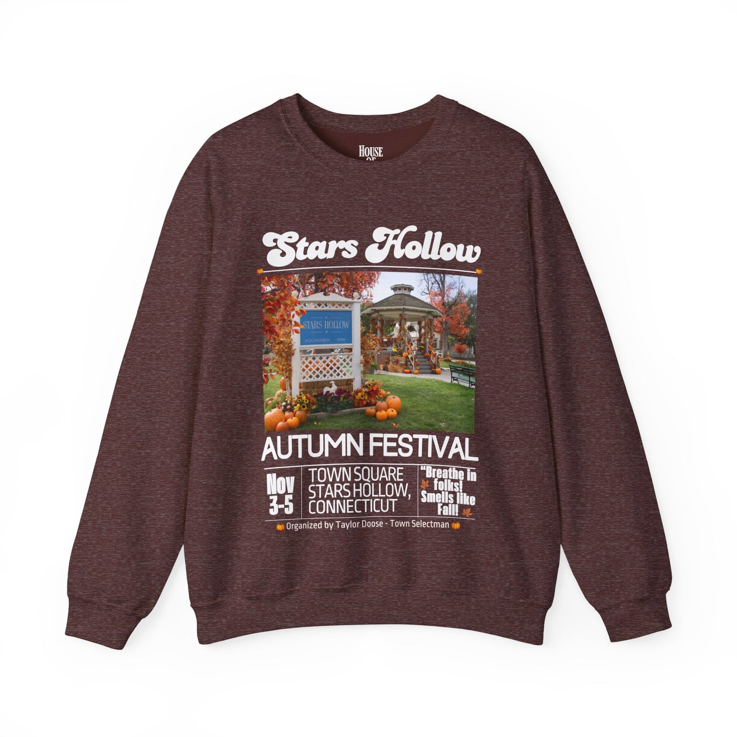 Gilmore Girls TV Show Sweatshirt - Stars Hollow Autumn Festival