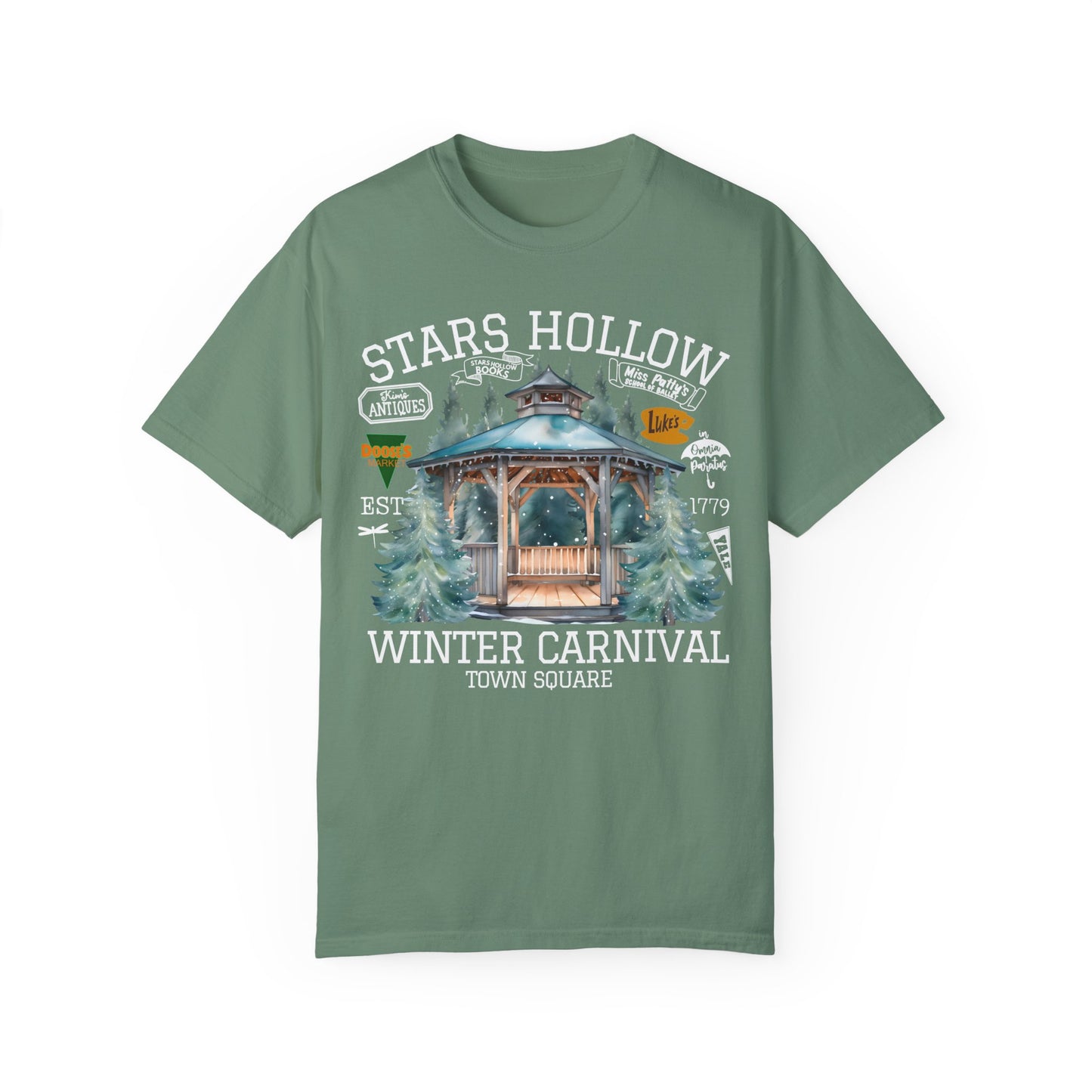 Comfort Colors® Gilmore Girls Shirt - Stars Hollow Winter Carnival