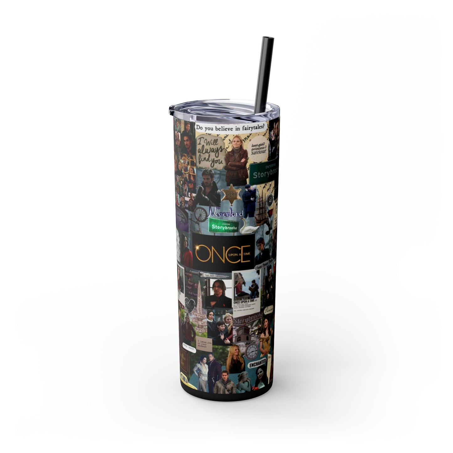 Once Upon a Time TV Show Skinny Tumbler