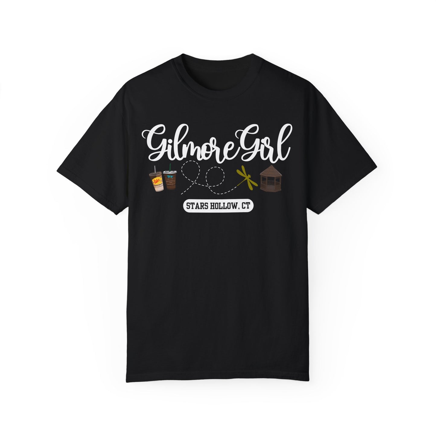 Comfort Colors® Gilmore Girls Shirt - Stars Hollow CT