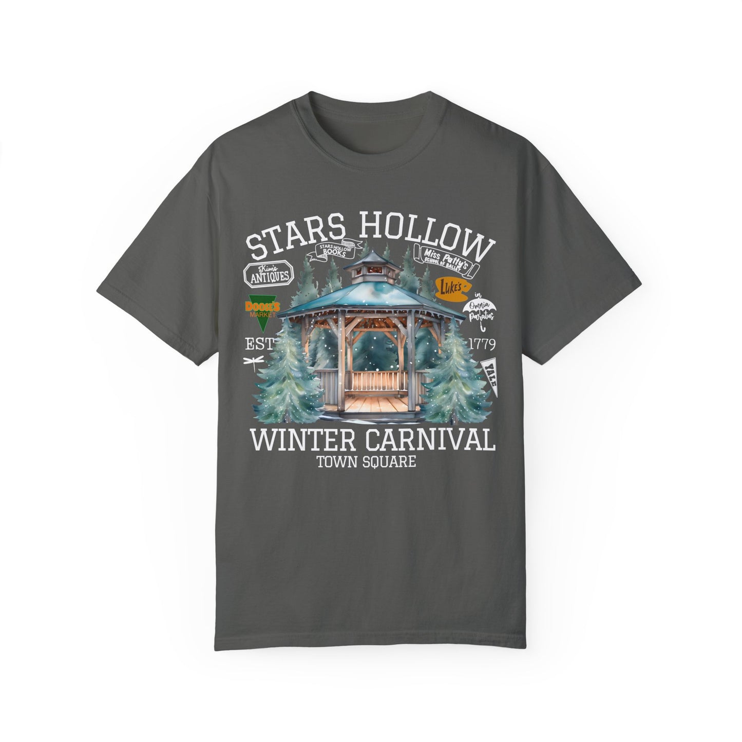 Comfort Colors® Gilmore Girls Shirt - Stars Hollow Winter Carnival