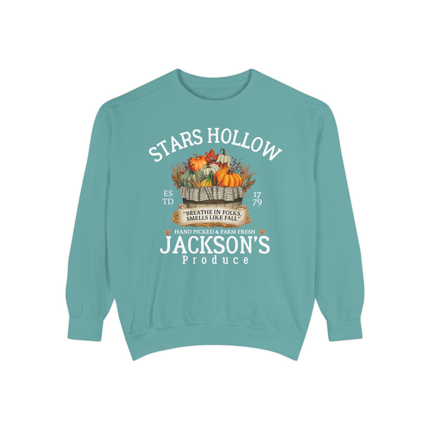 Comfort Colors® Gilmore Girls TV Show Sweatshirt - Stars Hollow Jackson’s Produce