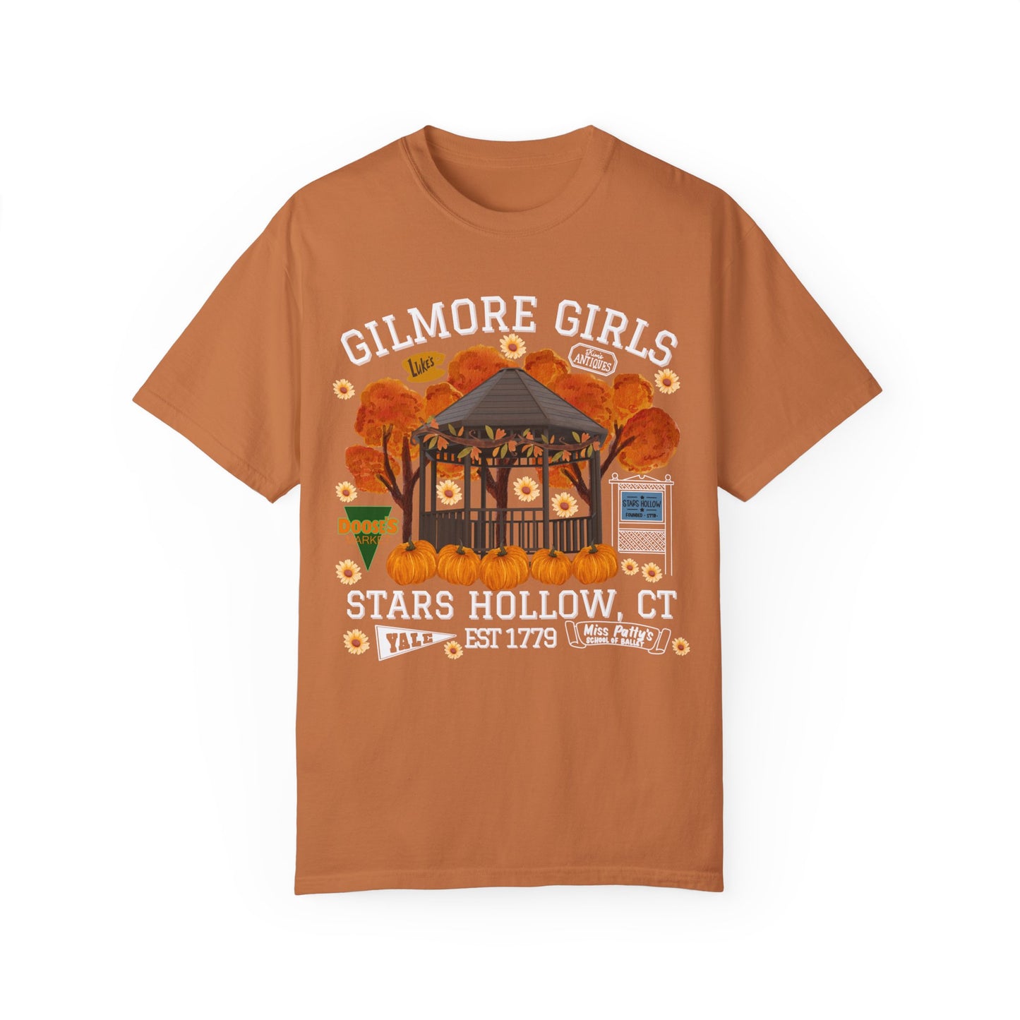 Comfort Colors® Gilmore Girls Shirt - Stars Hollow CT