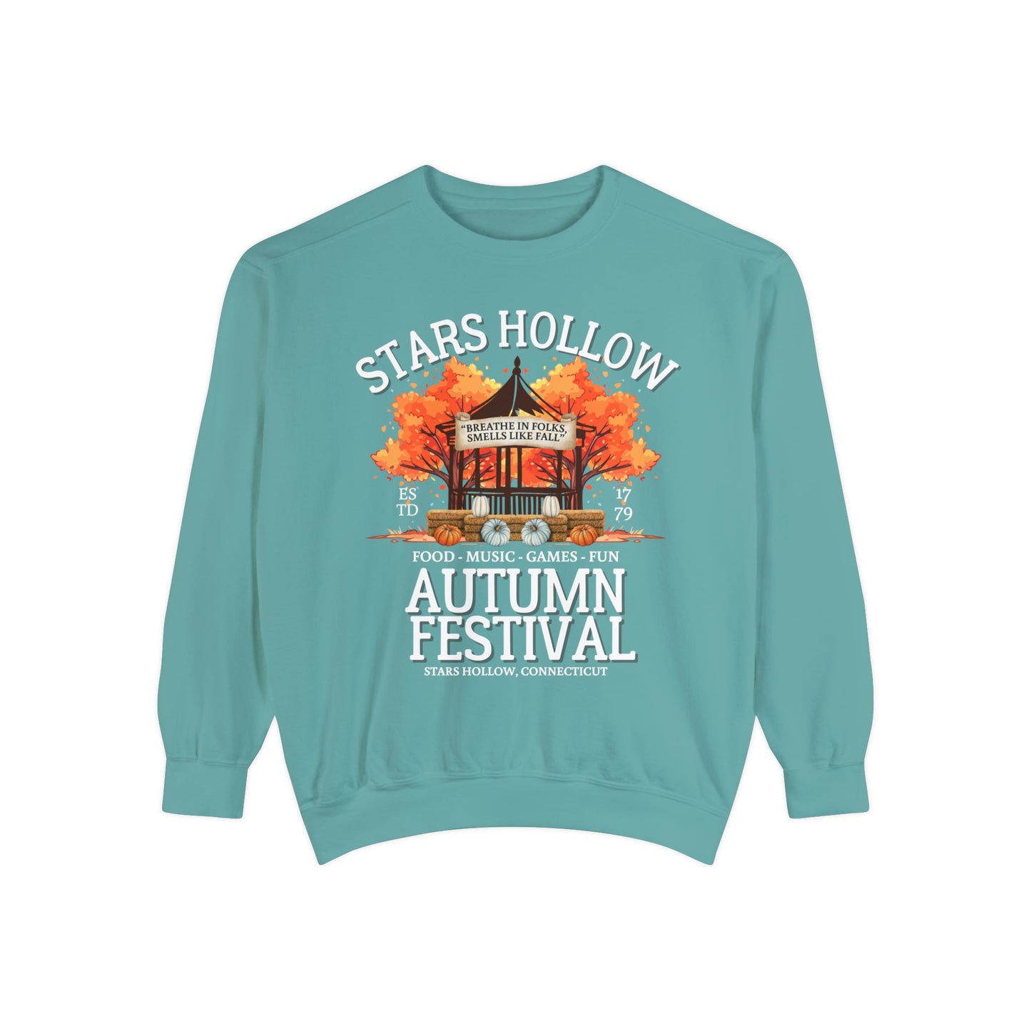 Comfort Colors® Gilmore Girls TV Show Sweatshirt - Stars Hollow Autumn Festival