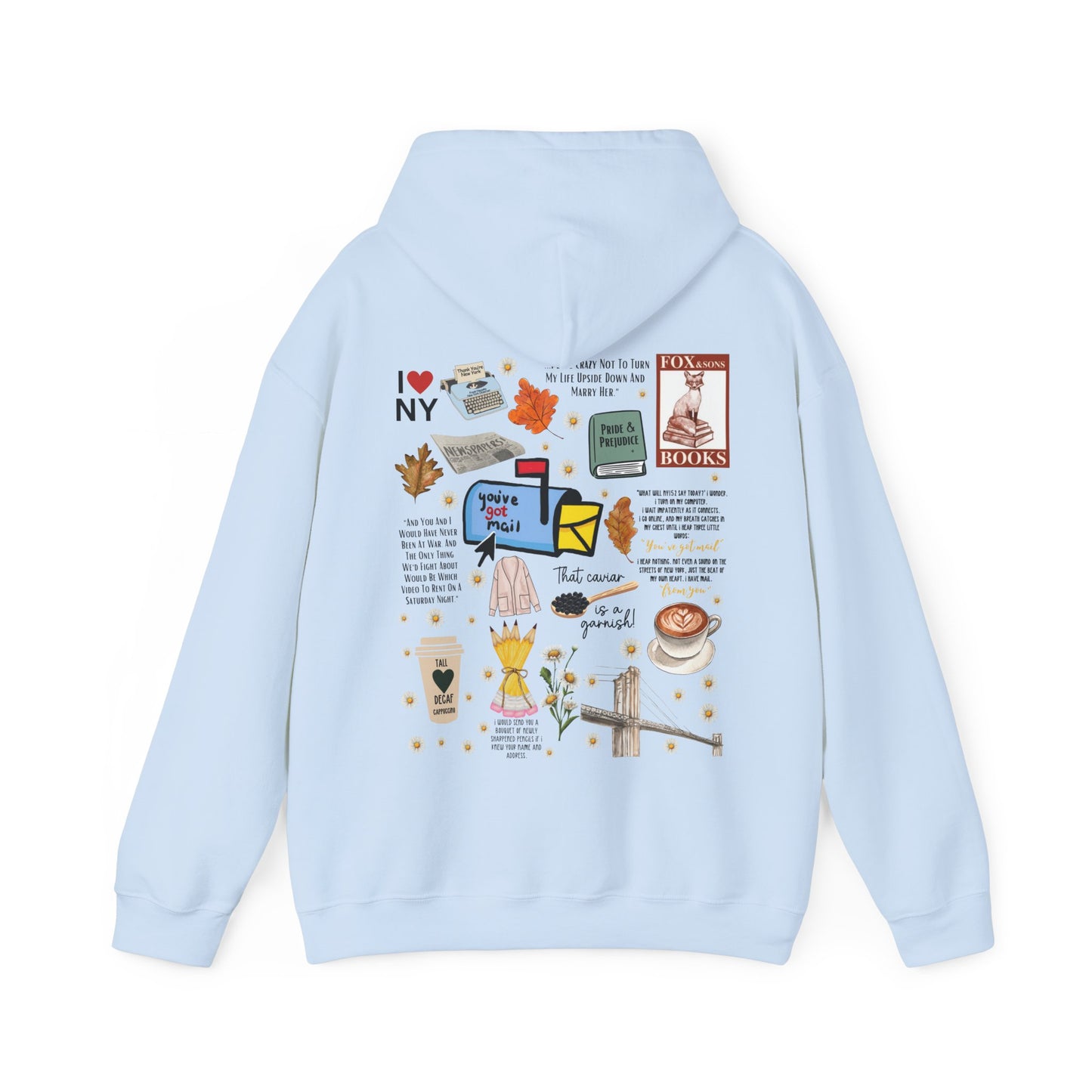 You've Got Mail Front and Back Hoodie