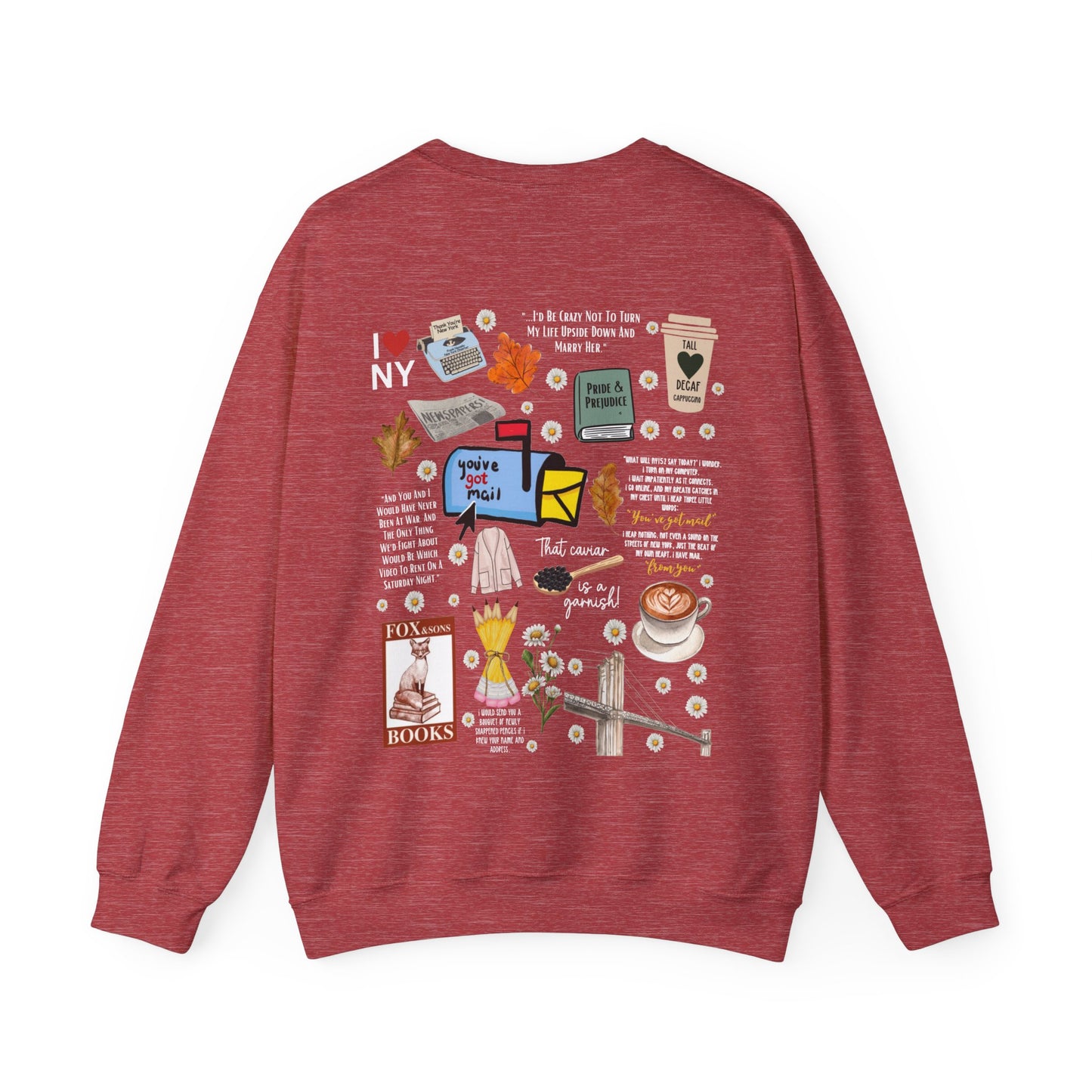 You've Got Mail Movie 2 Sided Sweatshirt