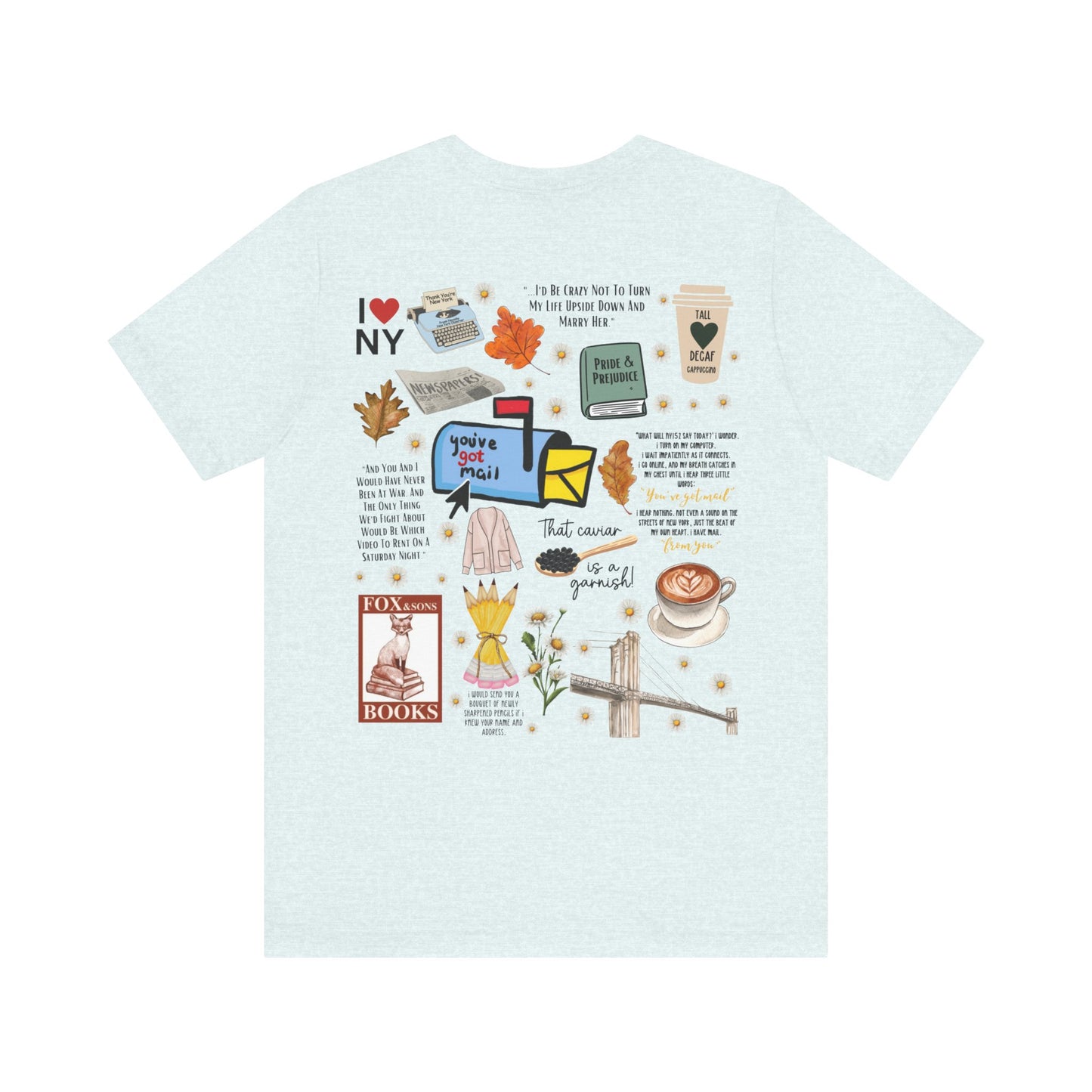 You've Got Mail Movie 2 Sided Shirt