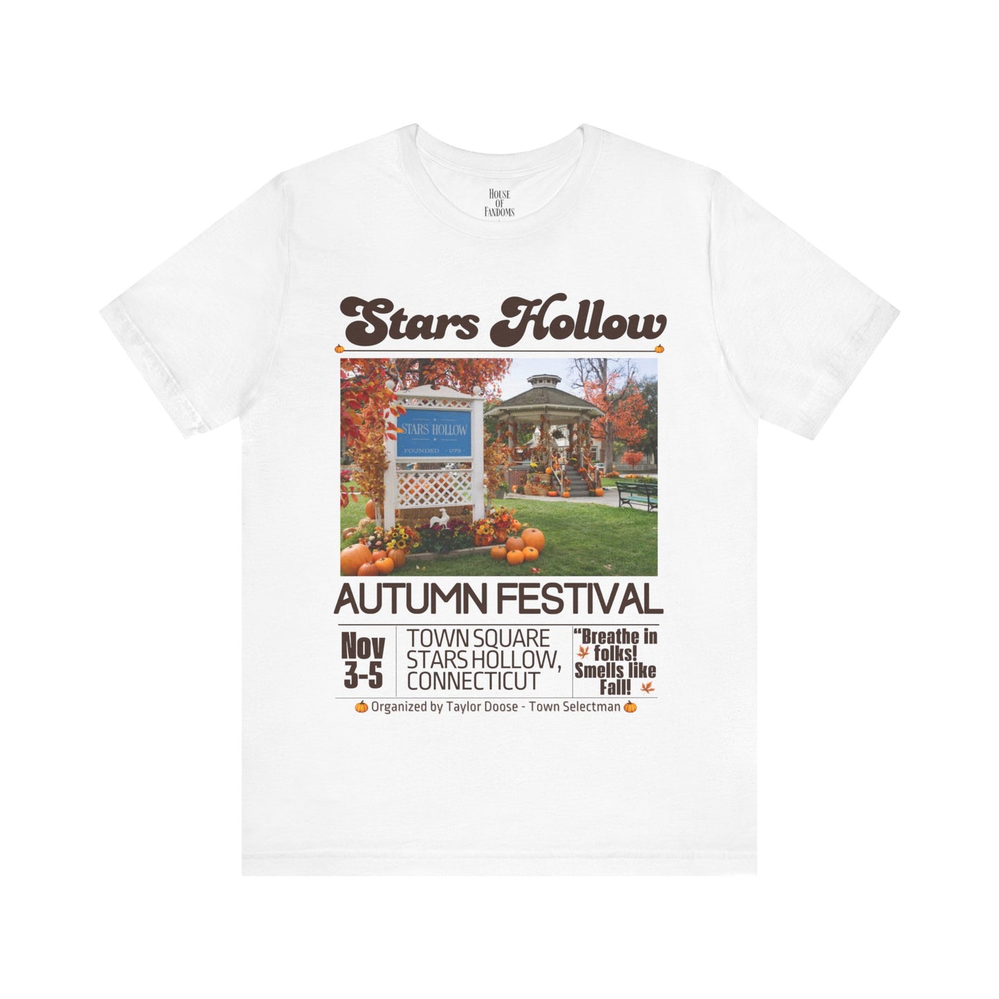 Gilmore Girls TV Show Shirt - Stars Hollow Autumn Festival