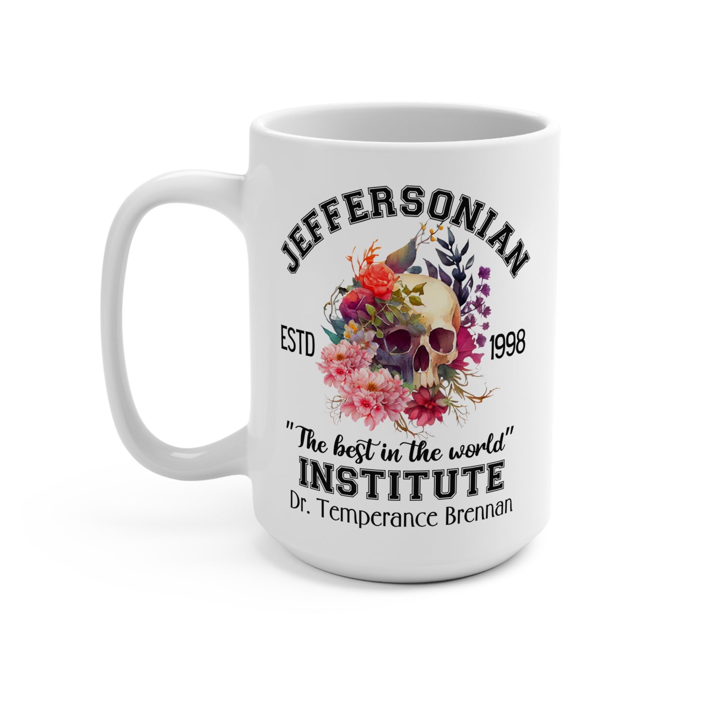 Bones TV Show White 15 oz Coffee Mug