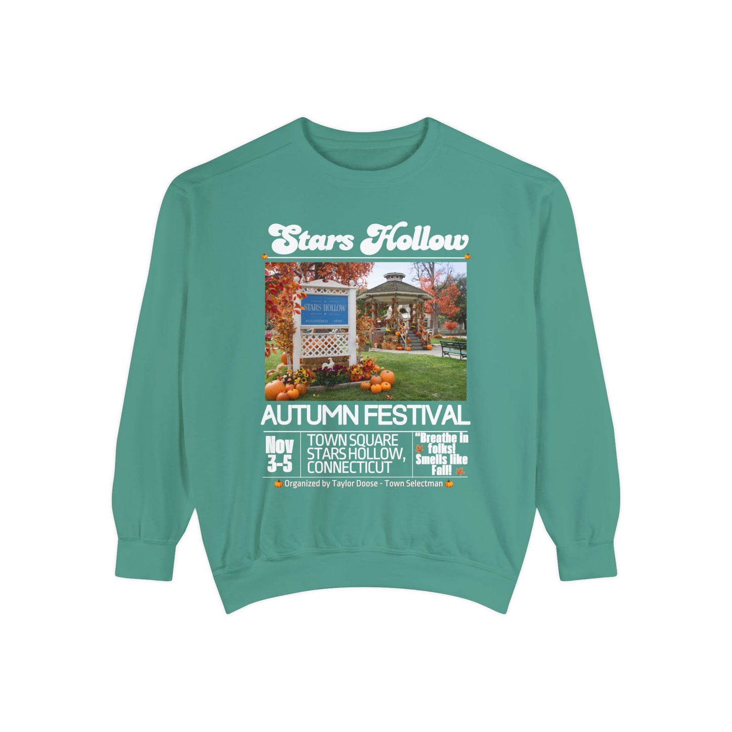 Comfort Colors® Gilmore Girls TV Show Sweatshirt - Stars Hollow Autumn Festival